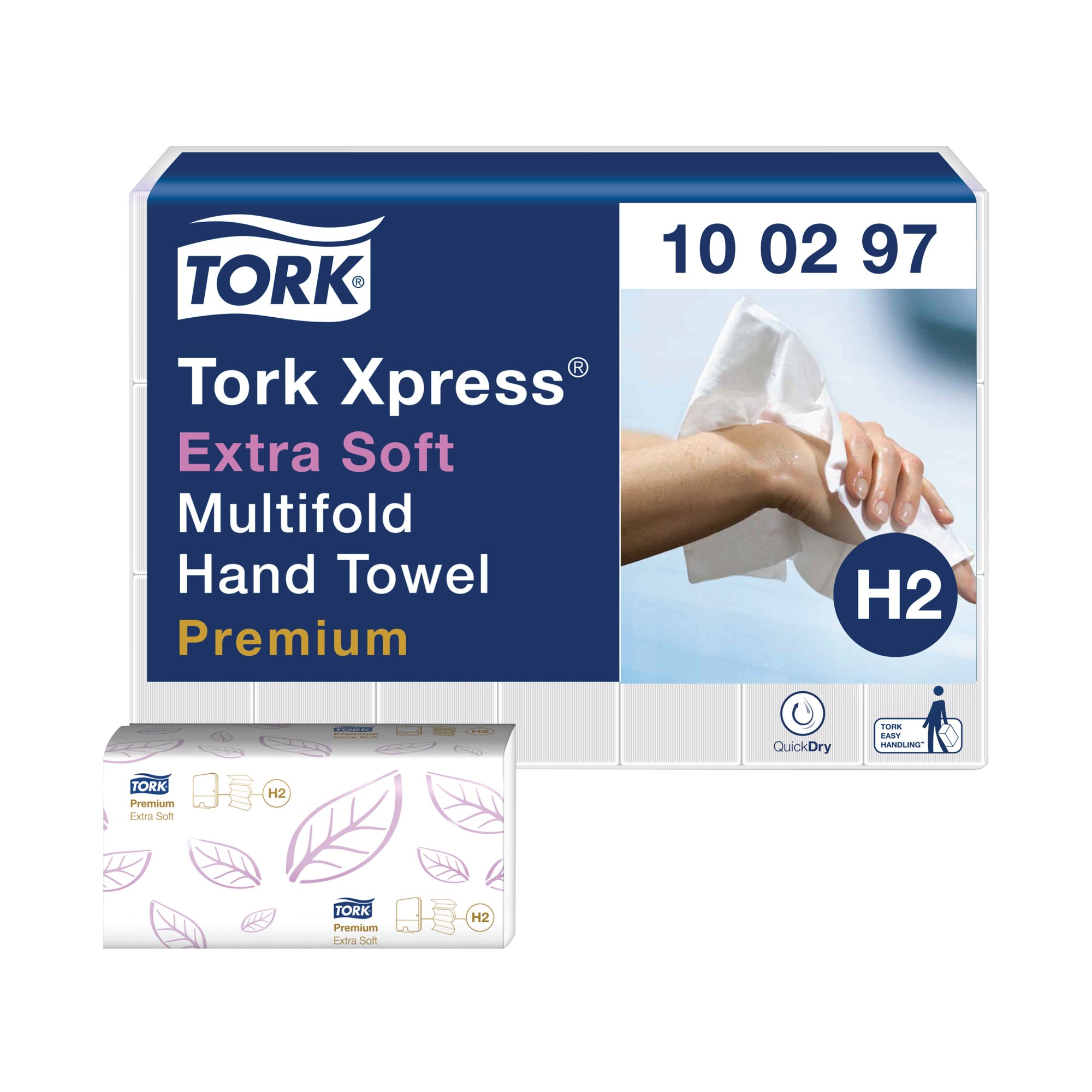 TORK XPRESS SFTHND TWL 2PLY PK21