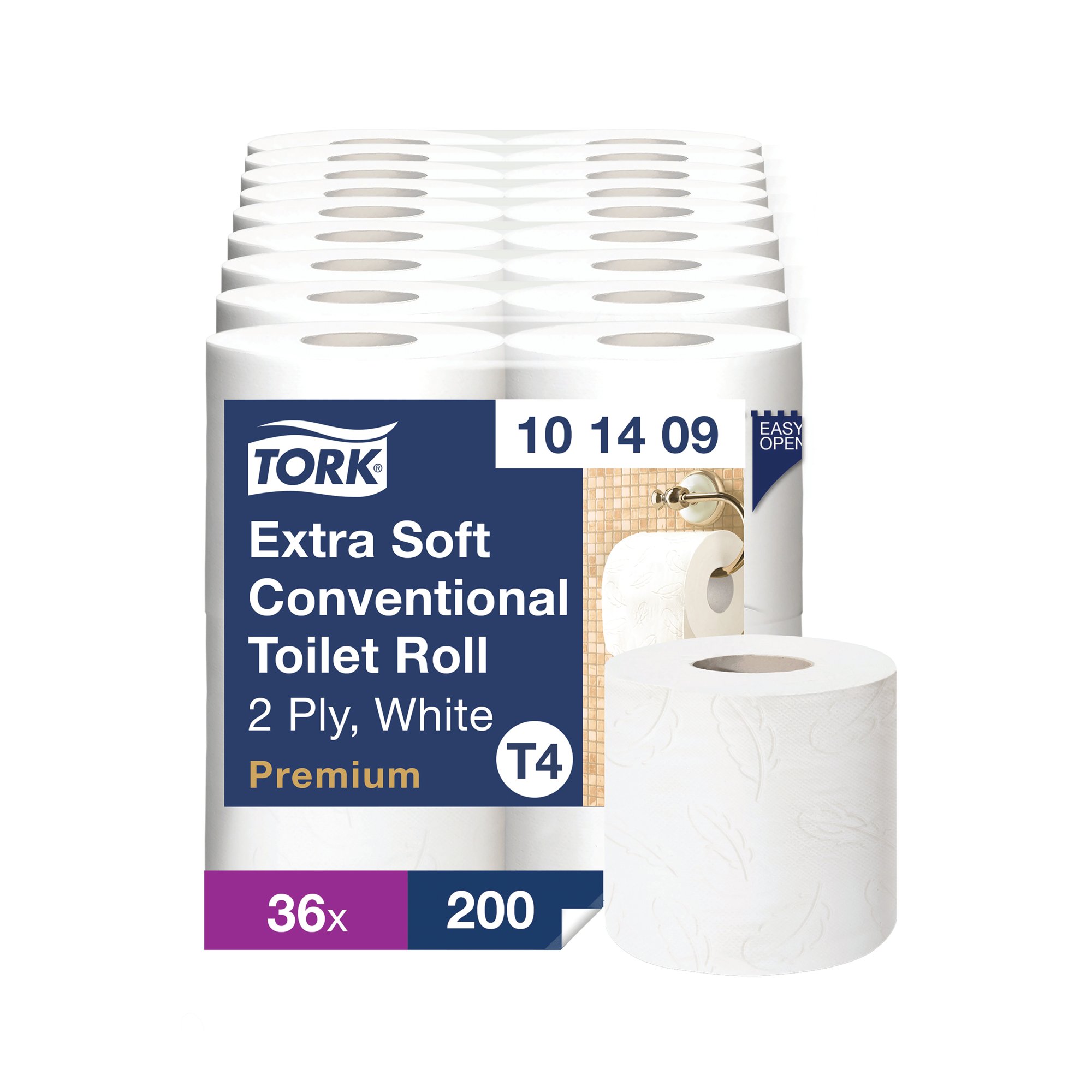 TORK EXTRA SOFT TOILET ROLL 9X4 PK36