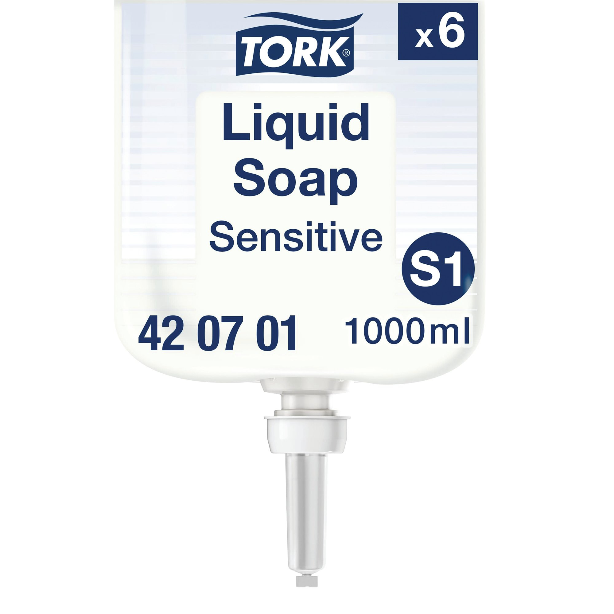 TORK S1 PREM SOAP LIQ EX MILD PK6 4