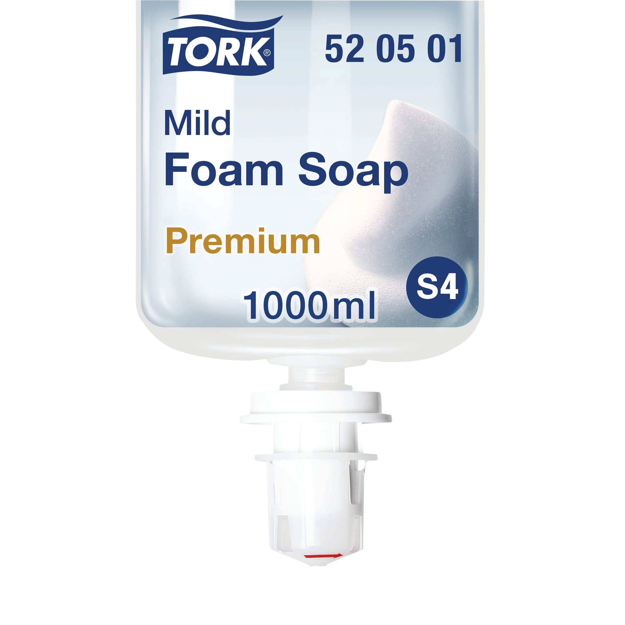 TORK MILD FOAM SOAP 1L 520501 PK6