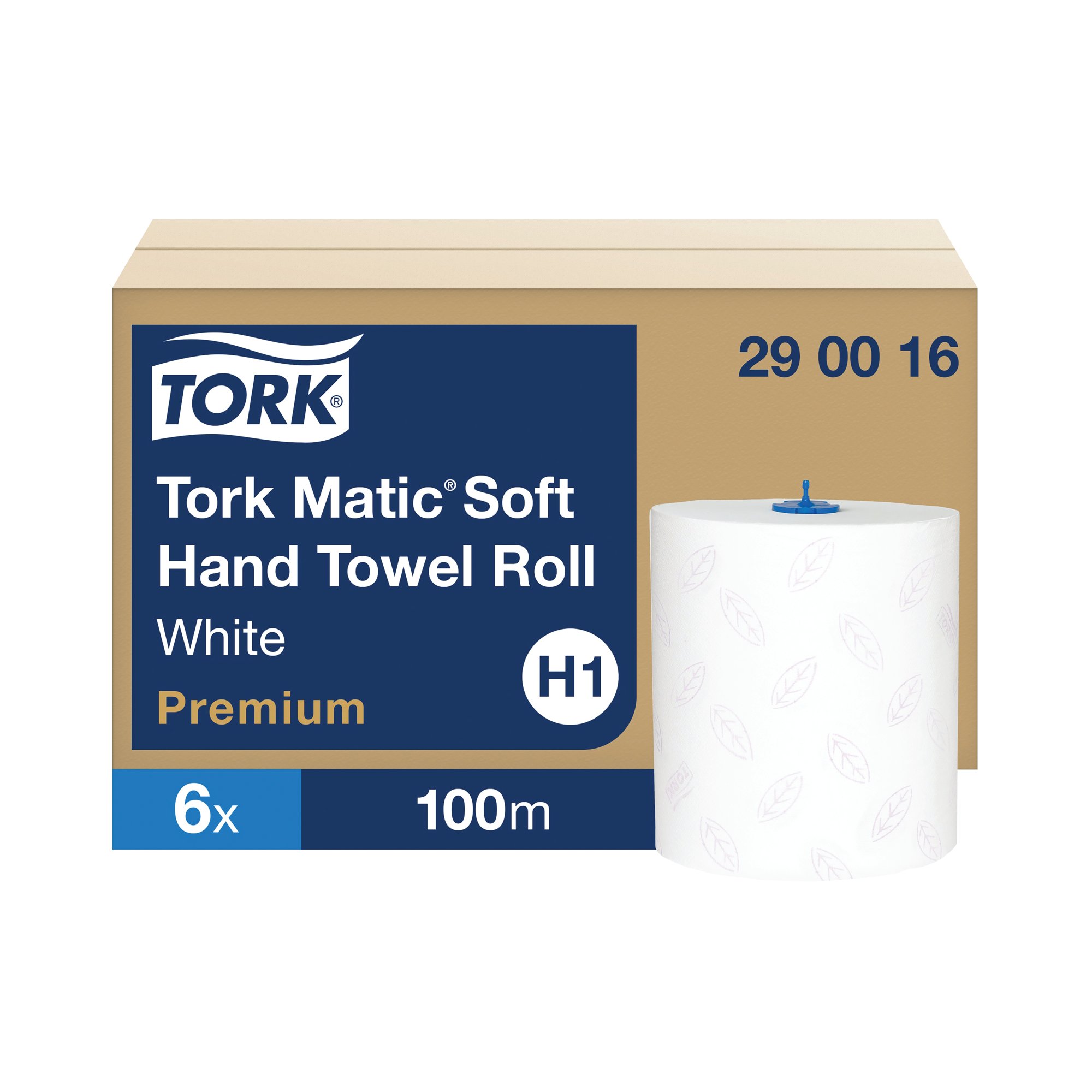 TORK MATIC HAND TWL ROLL H1 100M PK6