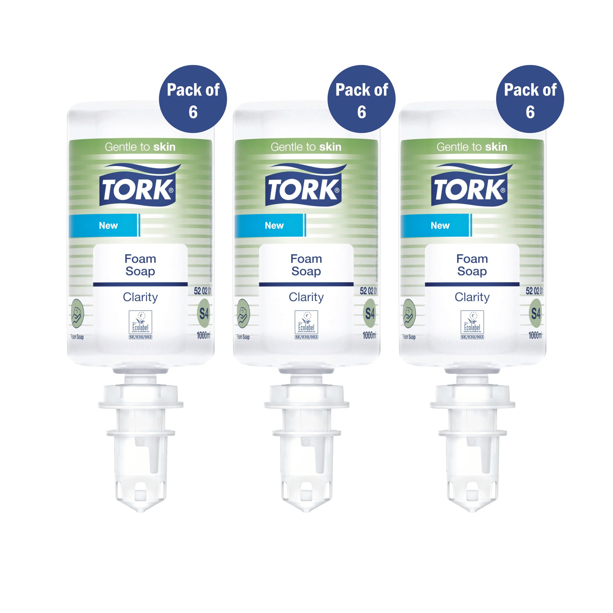 TORK CLARITY HNDWSH FOAM PK6 3FOR2