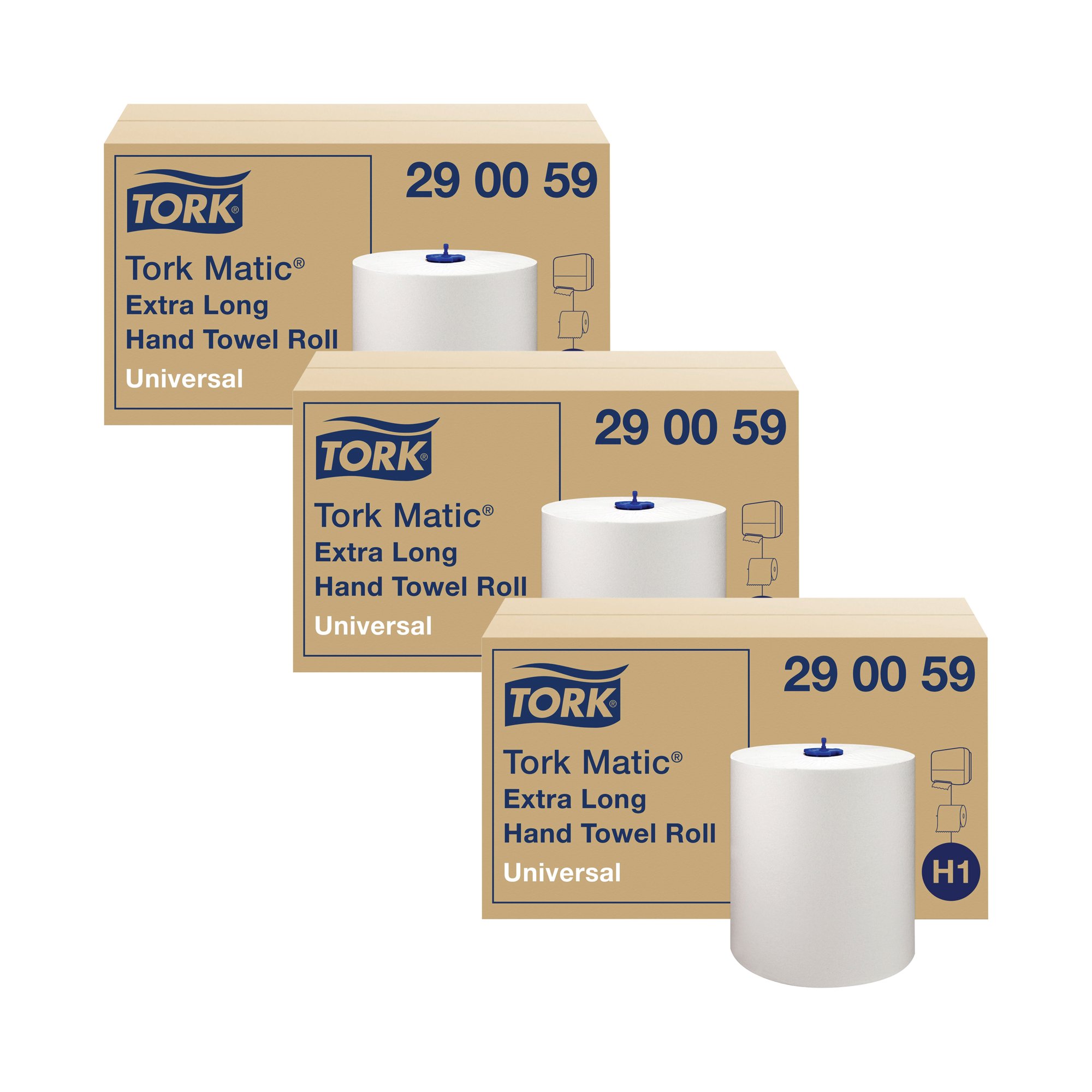 TORK M HND TWL 280M WHT PK6 3FOR2