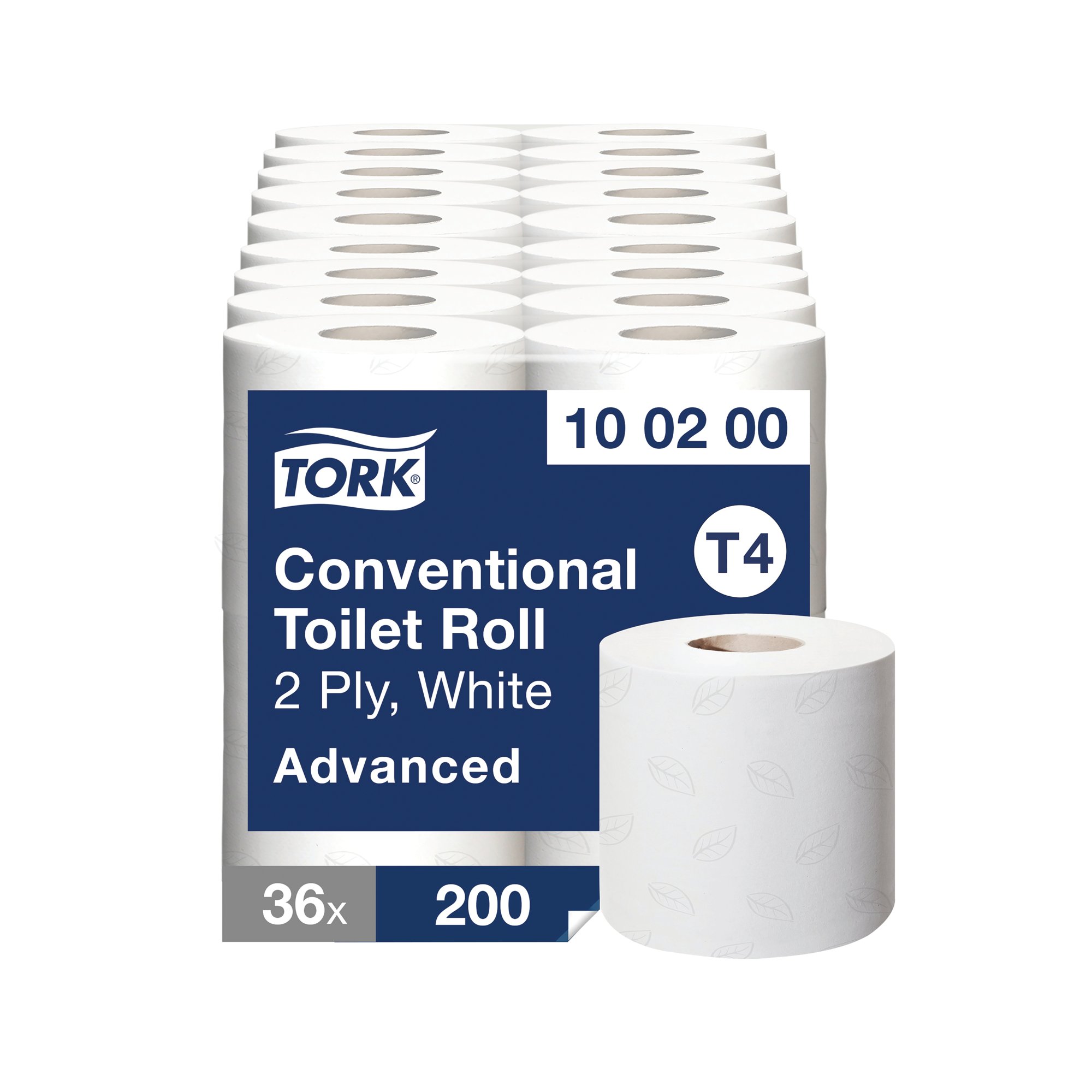T4 CONVENT TOILET ROLL 2PLY WHT PK36
