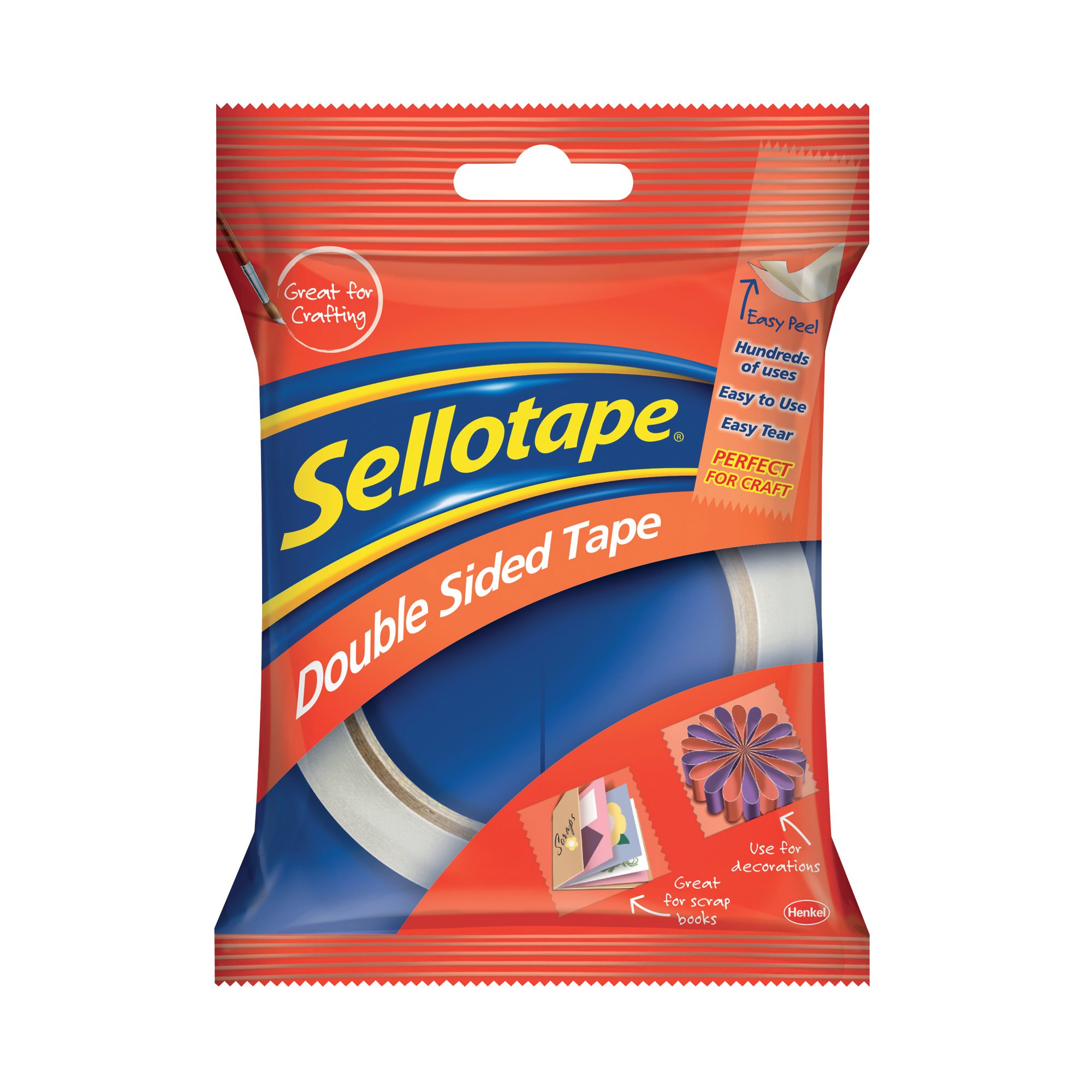SELLOTAPE DOUBLESIDED TAPE PK 6