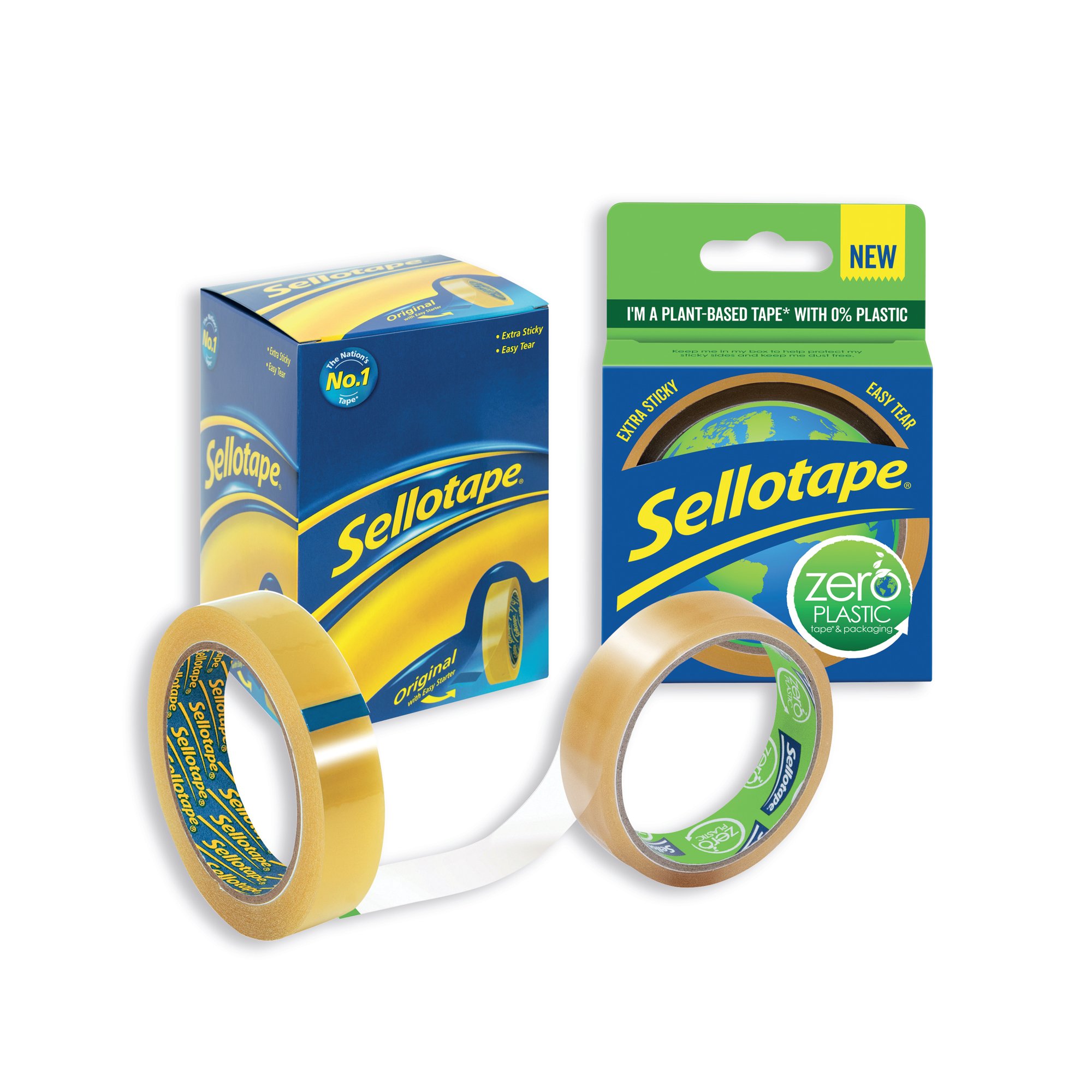 SELLOTAPE 24MMX66M PK6+FOC ZPLAS TPE