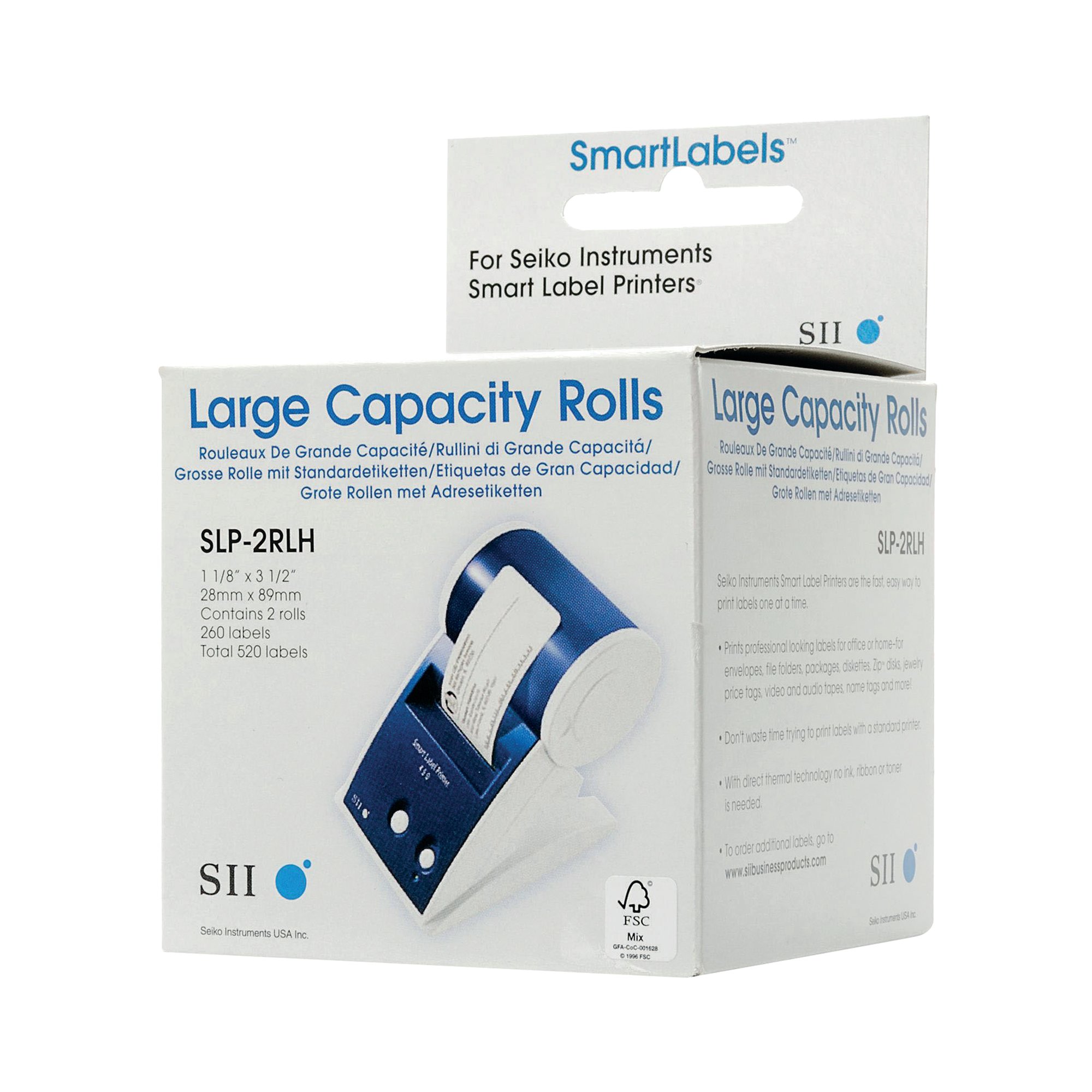 SEIKO 28MMX89MM LARGE ROLL ADD PK520