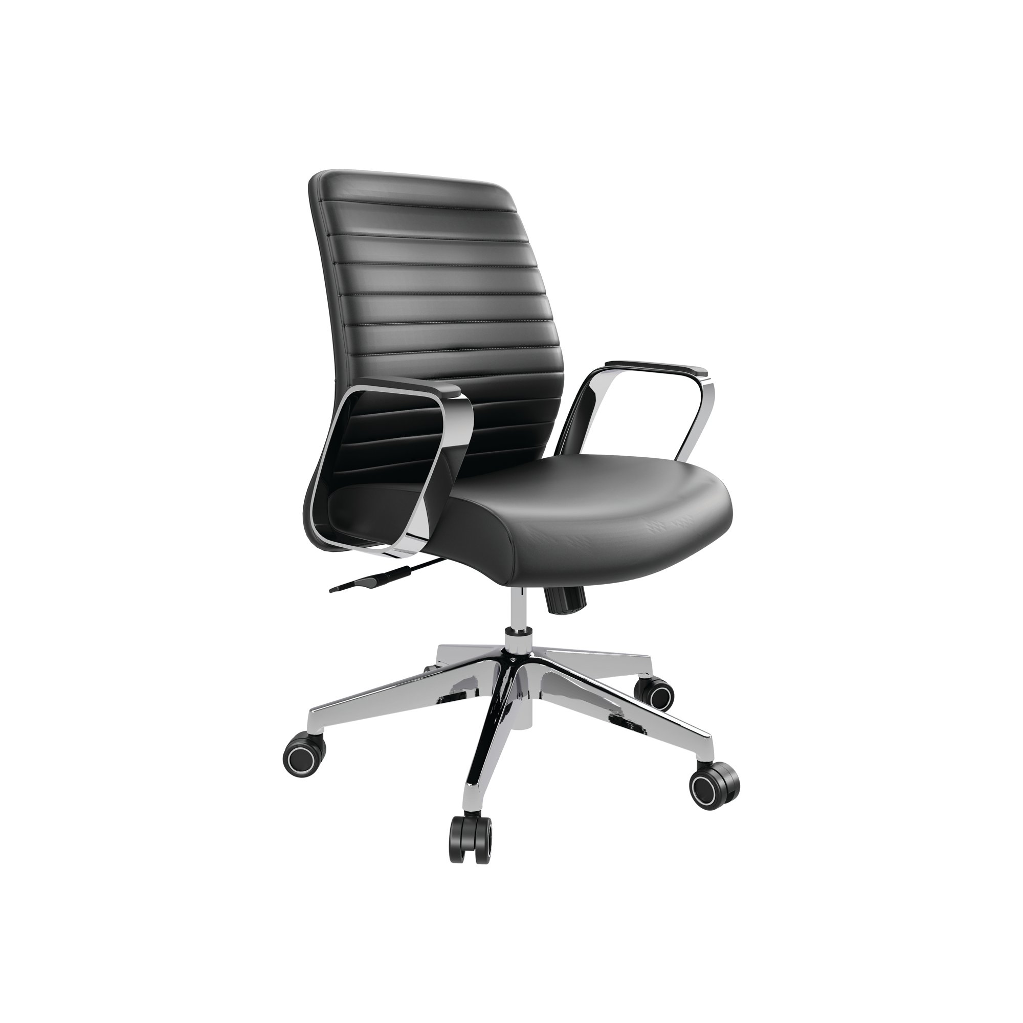 VERNO EXECUTIVE CHAIR FIXED ARMS BLK