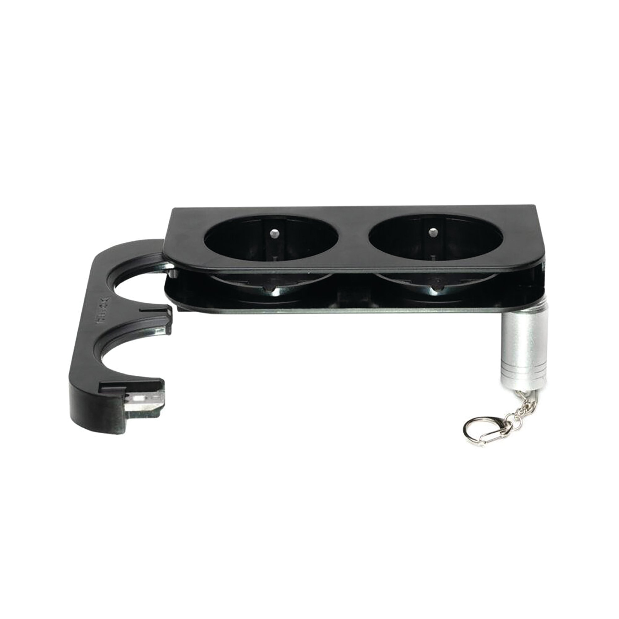 M SYSTEM BLACK DOUBLE BRACKET PK2