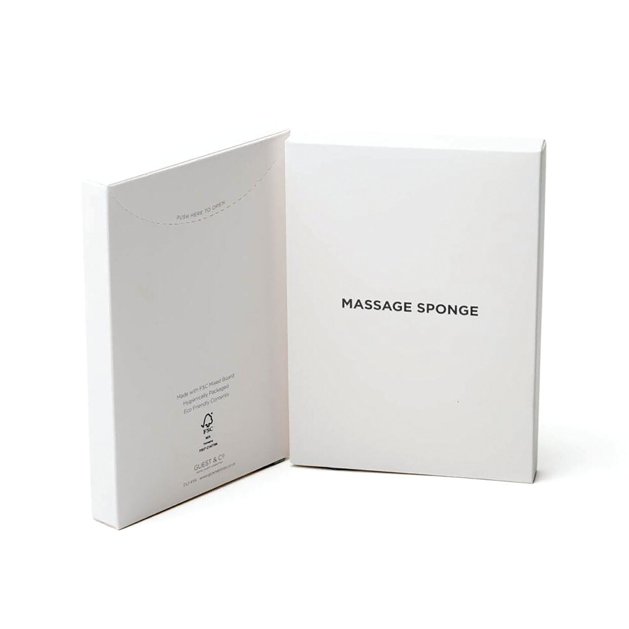 WHITE BOXED ECO MASSAGE SPONGE PK250