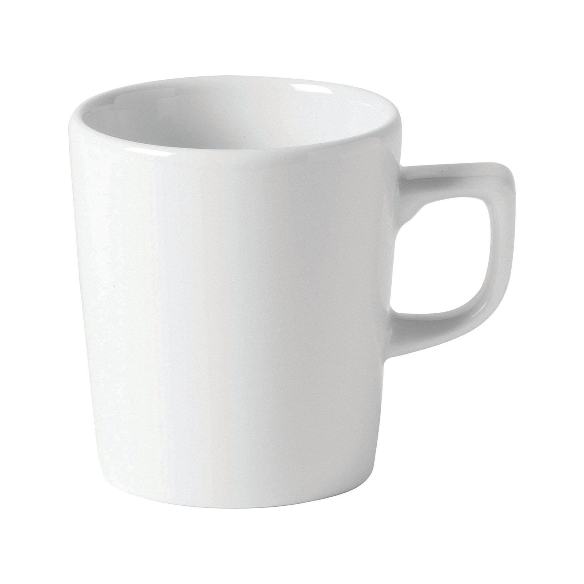 UTOPIA TITAN LATTE MUG 440ML WHT P12