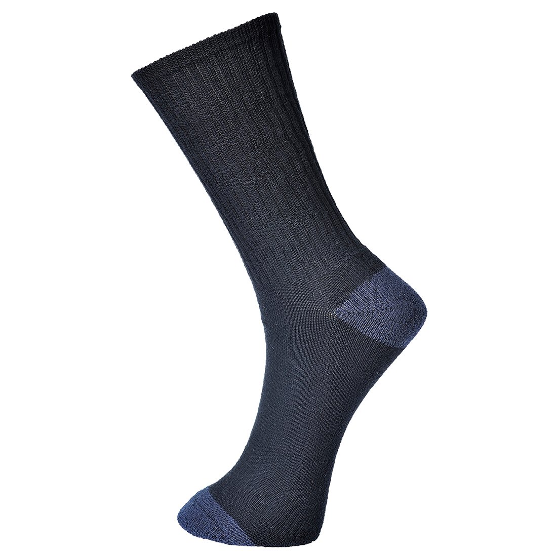 CLASSIC COTTON SOCK BLACK 44-48 PK6