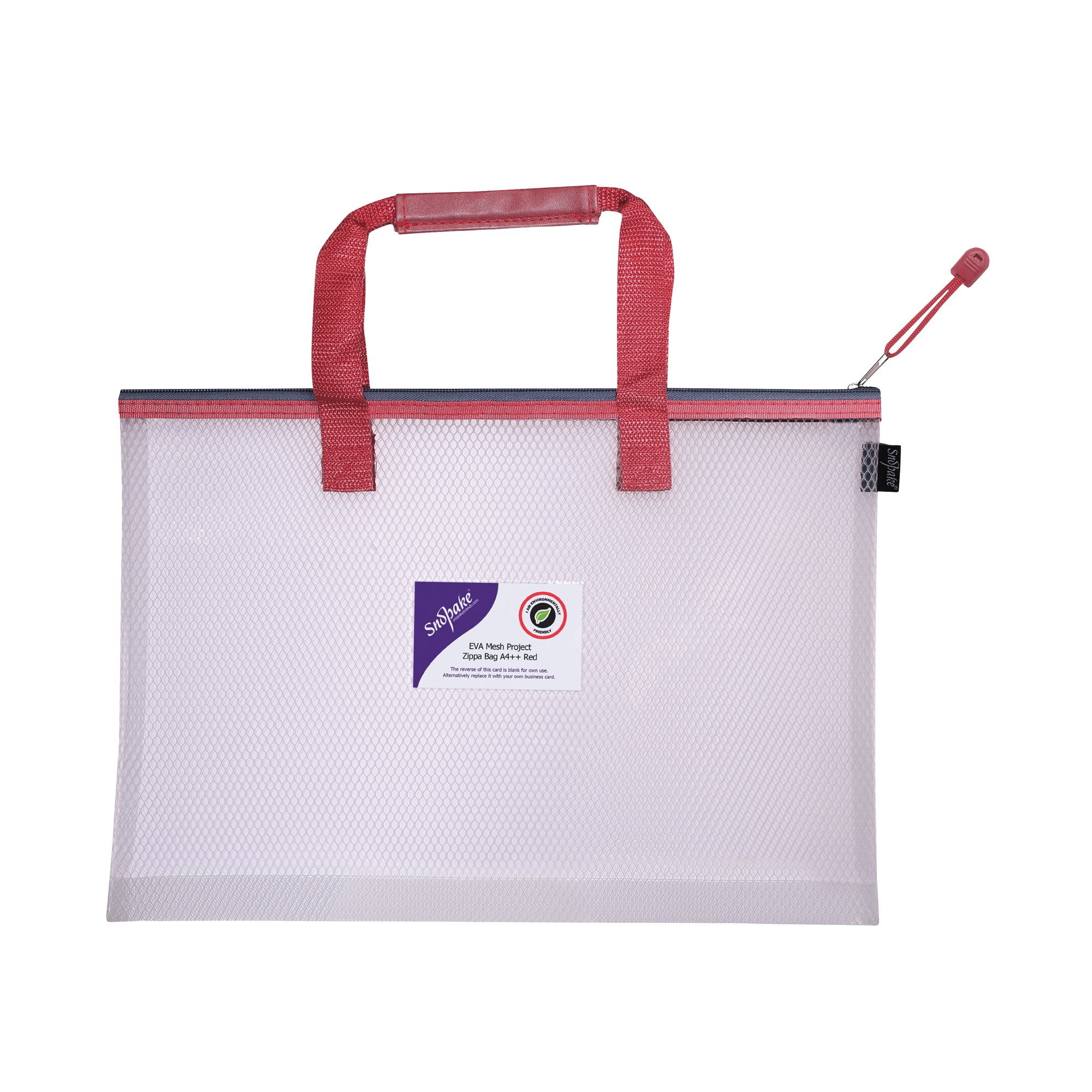 SNOPAKE EVA ZIPPA BAG 480X350MM RED