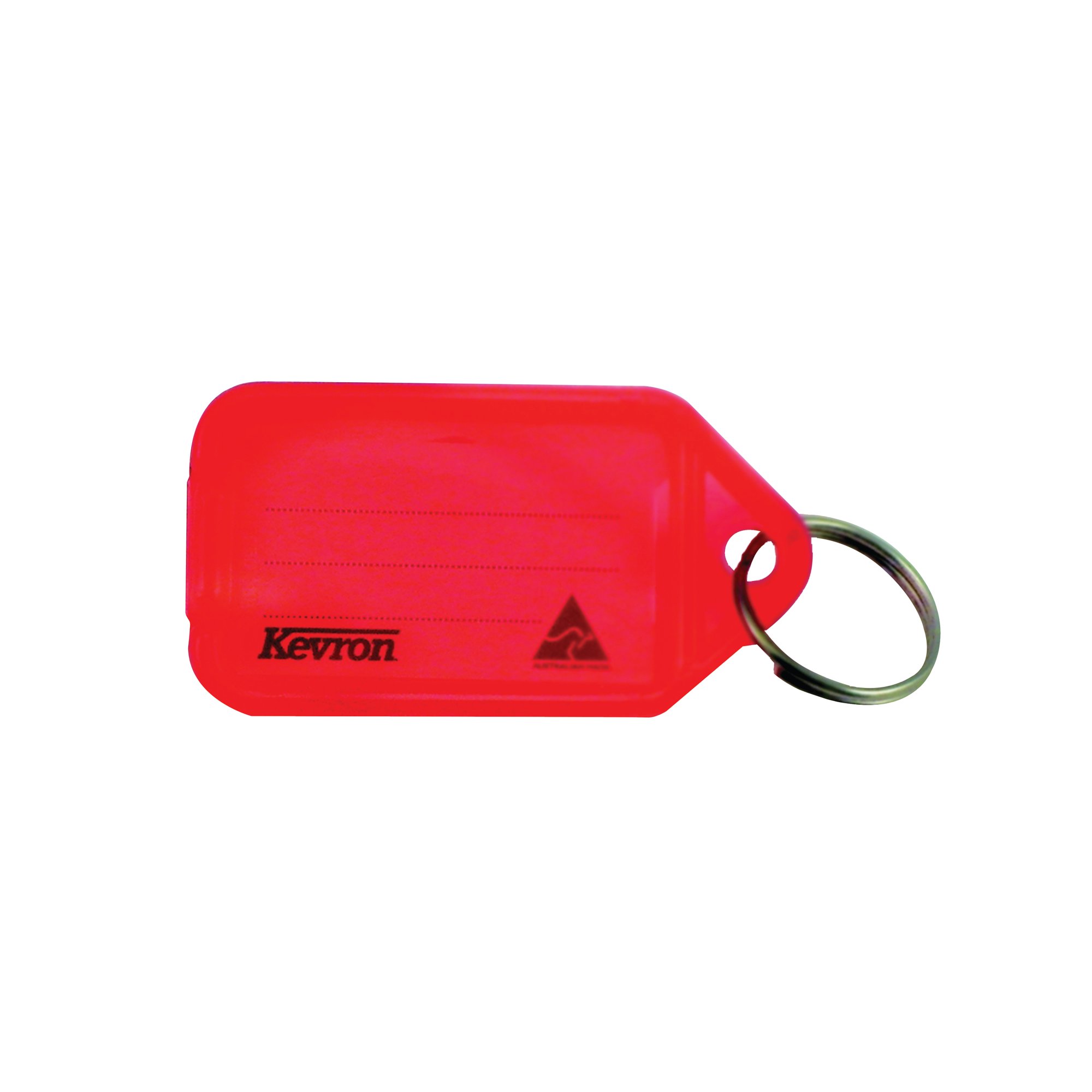 KEVRON CLICKTAG KEY TAG RED PK100