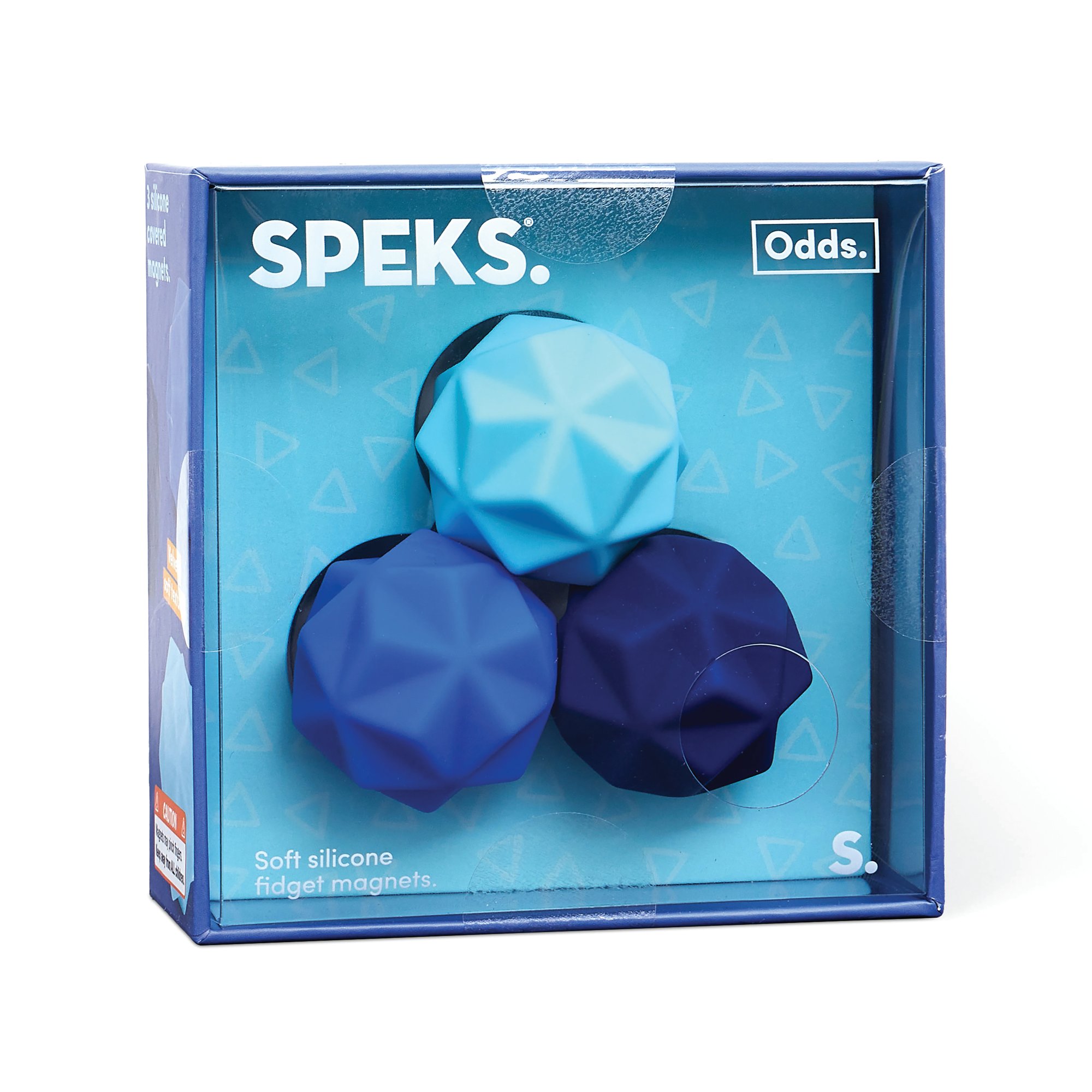 ODDS SILICONE MAGNETS BLUE PK3