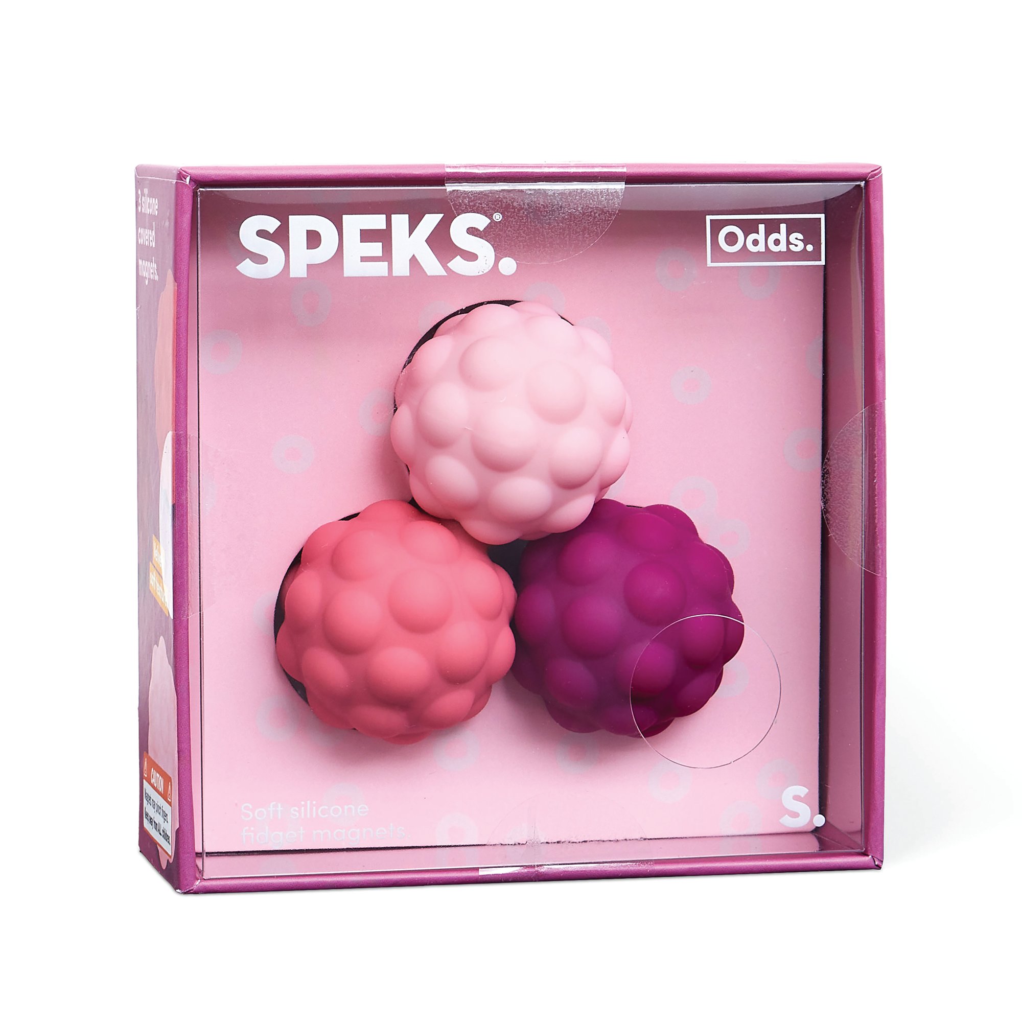 ODDS SILICONE MAGNETS PURPLE PK3