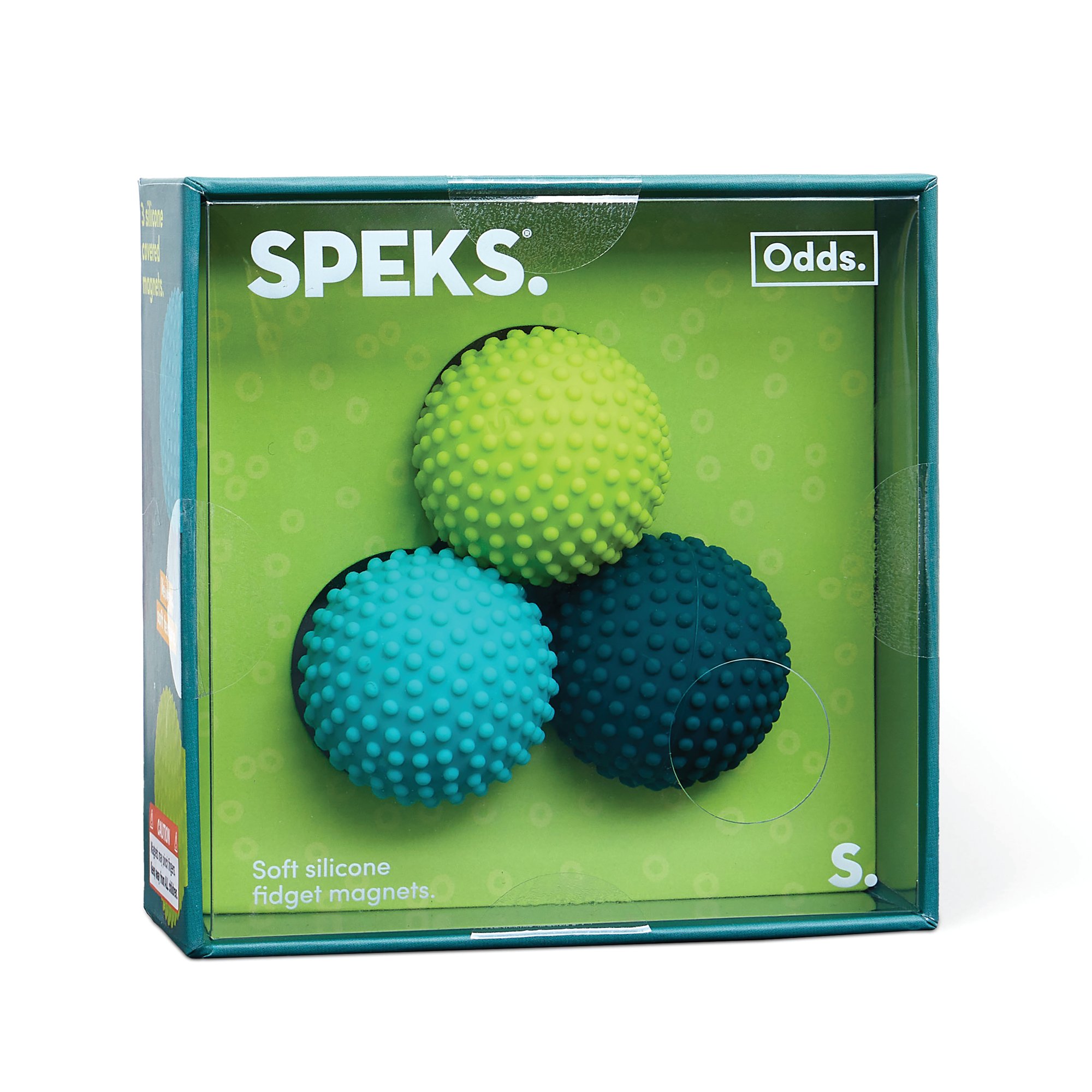 ODDS SILICONE MAGNETS GREEN PK3