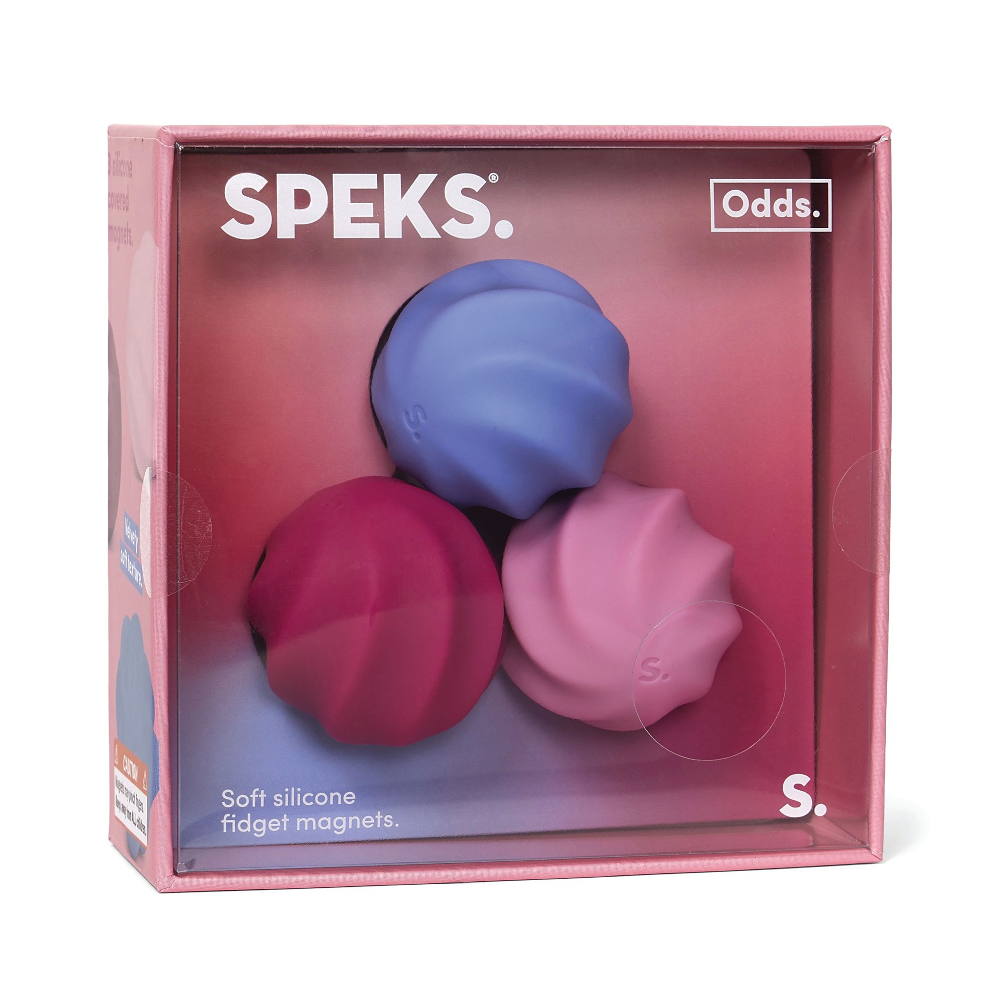 ODDS SILICONE MAGNET VIVID SWIRL PK3