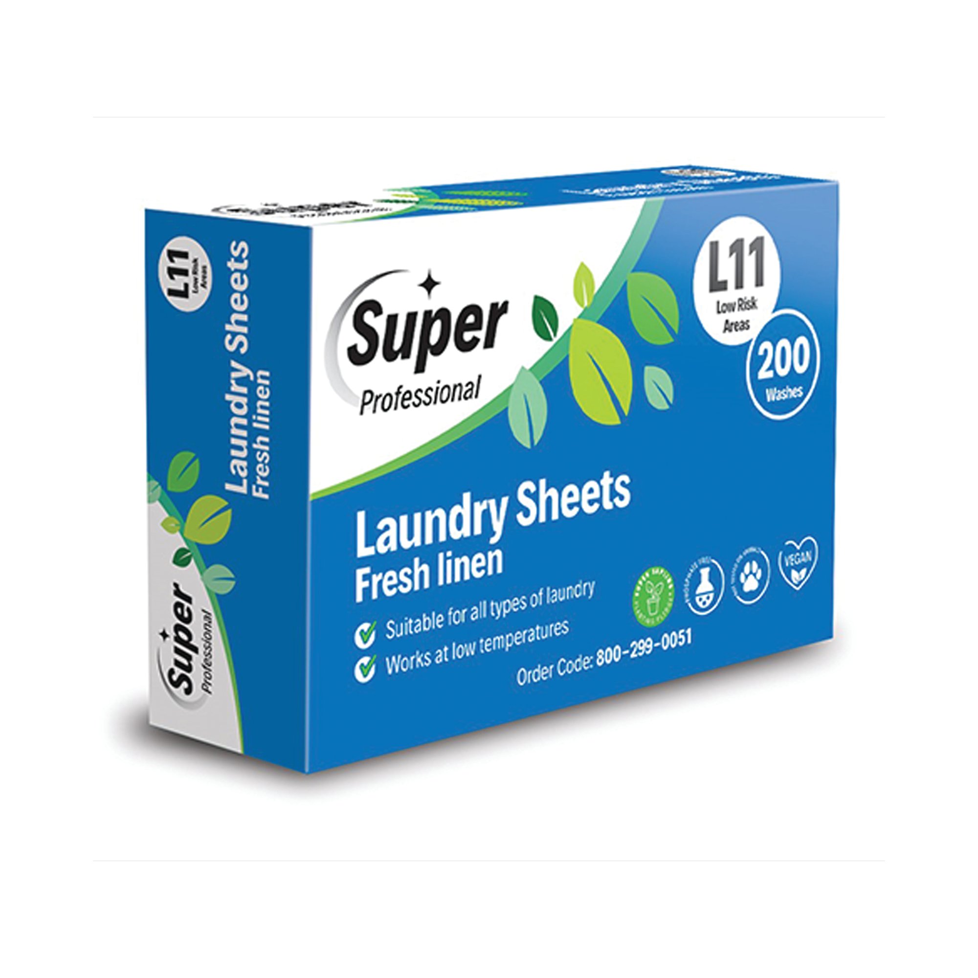 SUP PRO PROD NONBIO LAUNDRY SH PK200