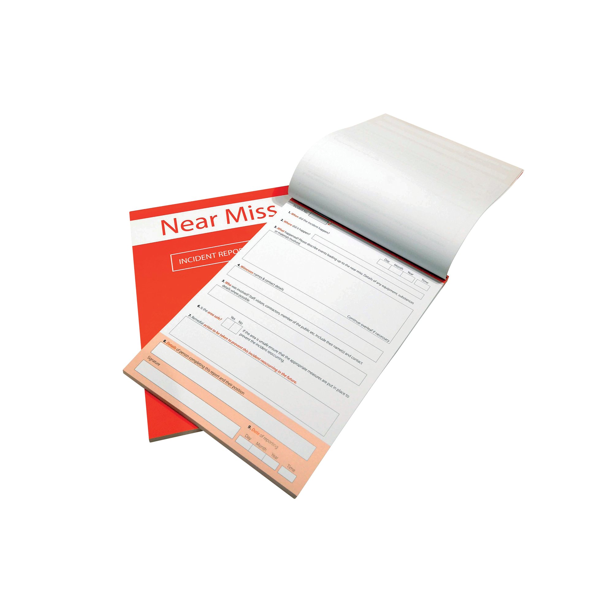 SPECTRUM NEAR MISS REPORT BOOK
