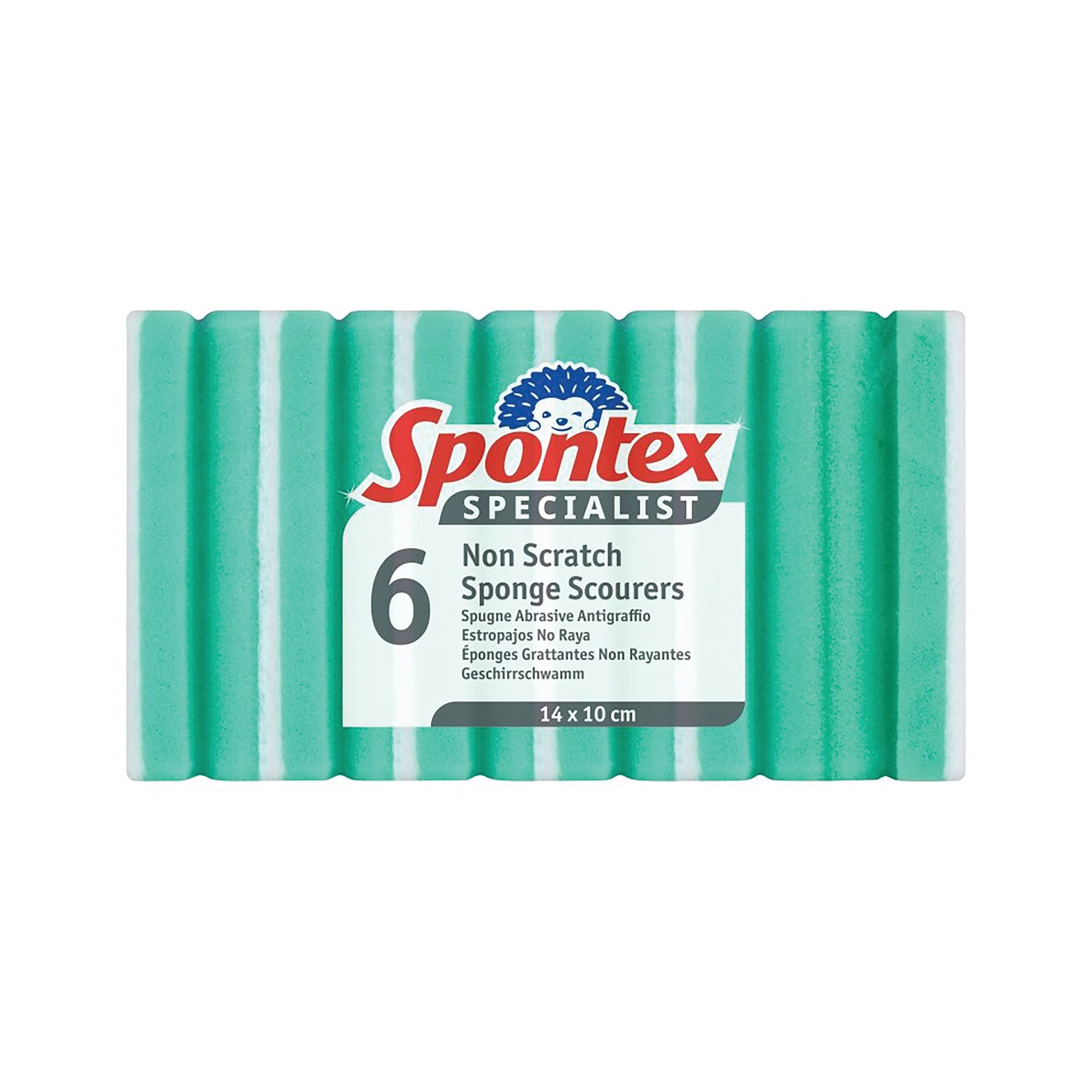 SPONTEX SPEC NON SCRATCH SCOURER PK6