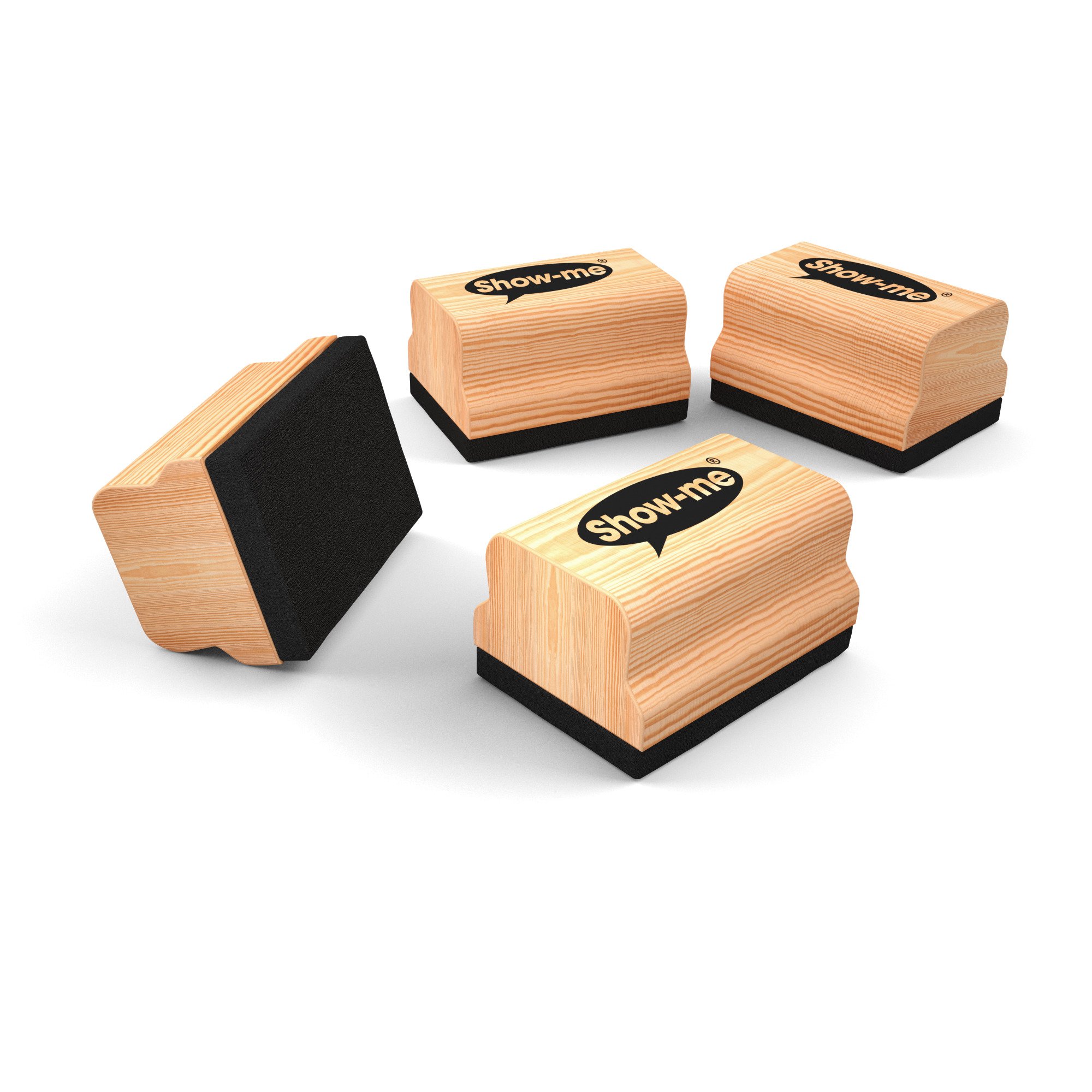 SHOW-ME MINI WOODEN ERASERS 30