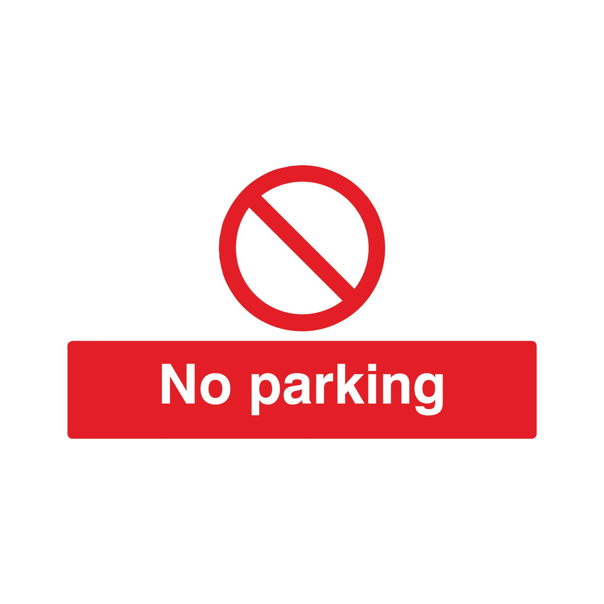 SIGNSLAB NO PARKING PVC ML01929R