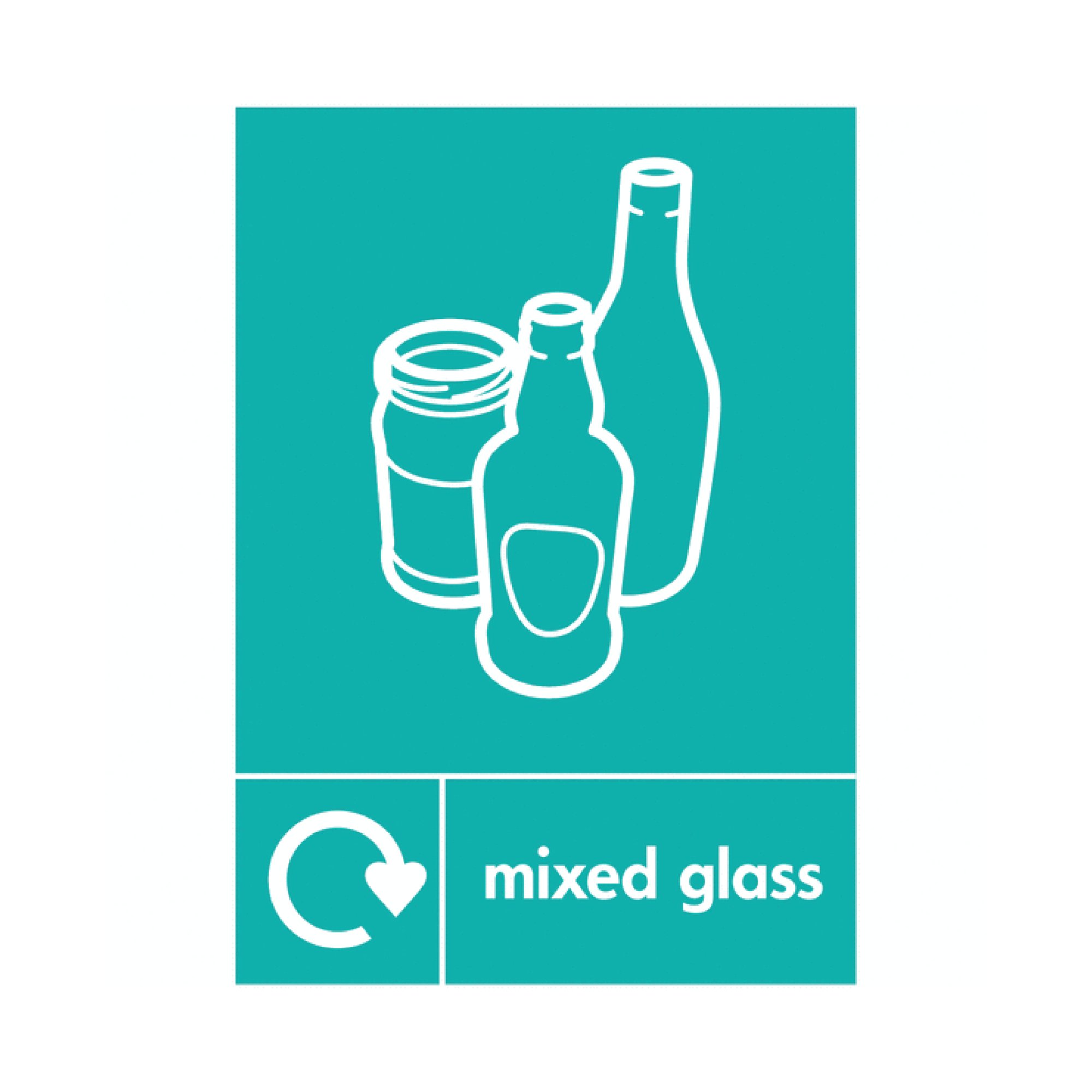 A5 SIGN MIXED GLASS PACK OF 5