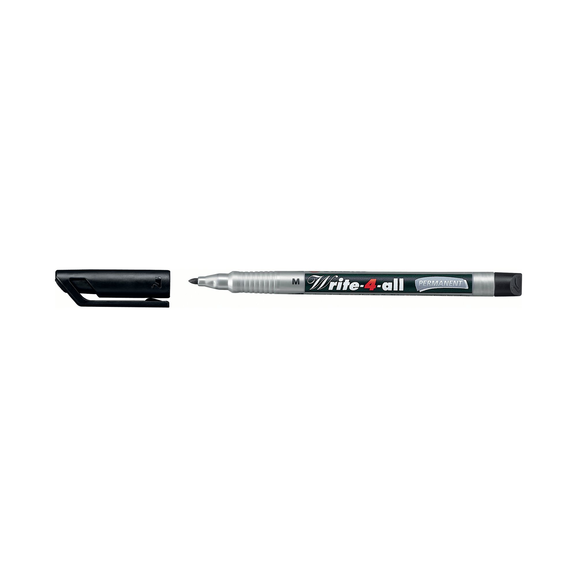 STABILO WRITE4ALL PERM MKR BLK PK10