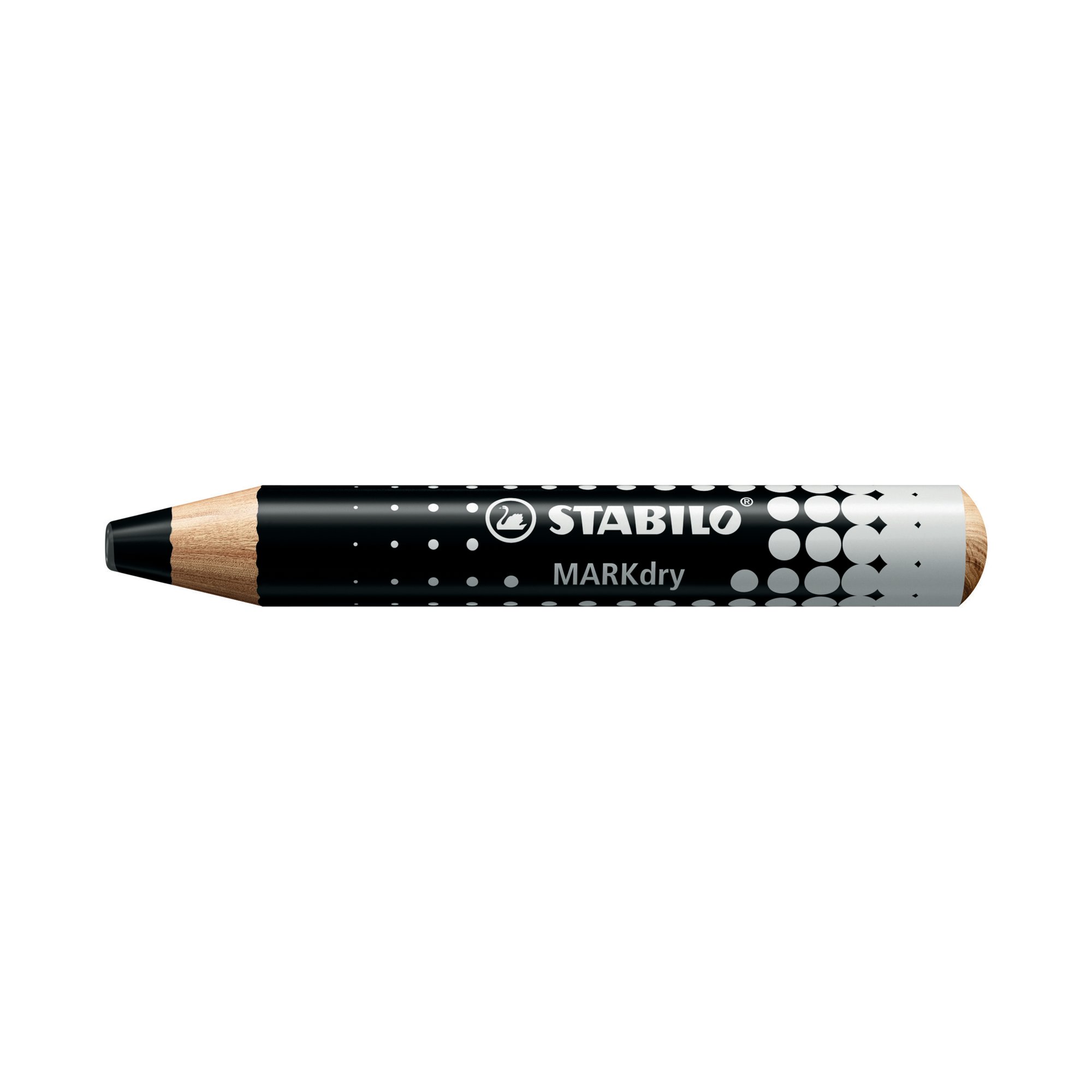 STABILO MARKDRY WB PENCIL BLACK PK5