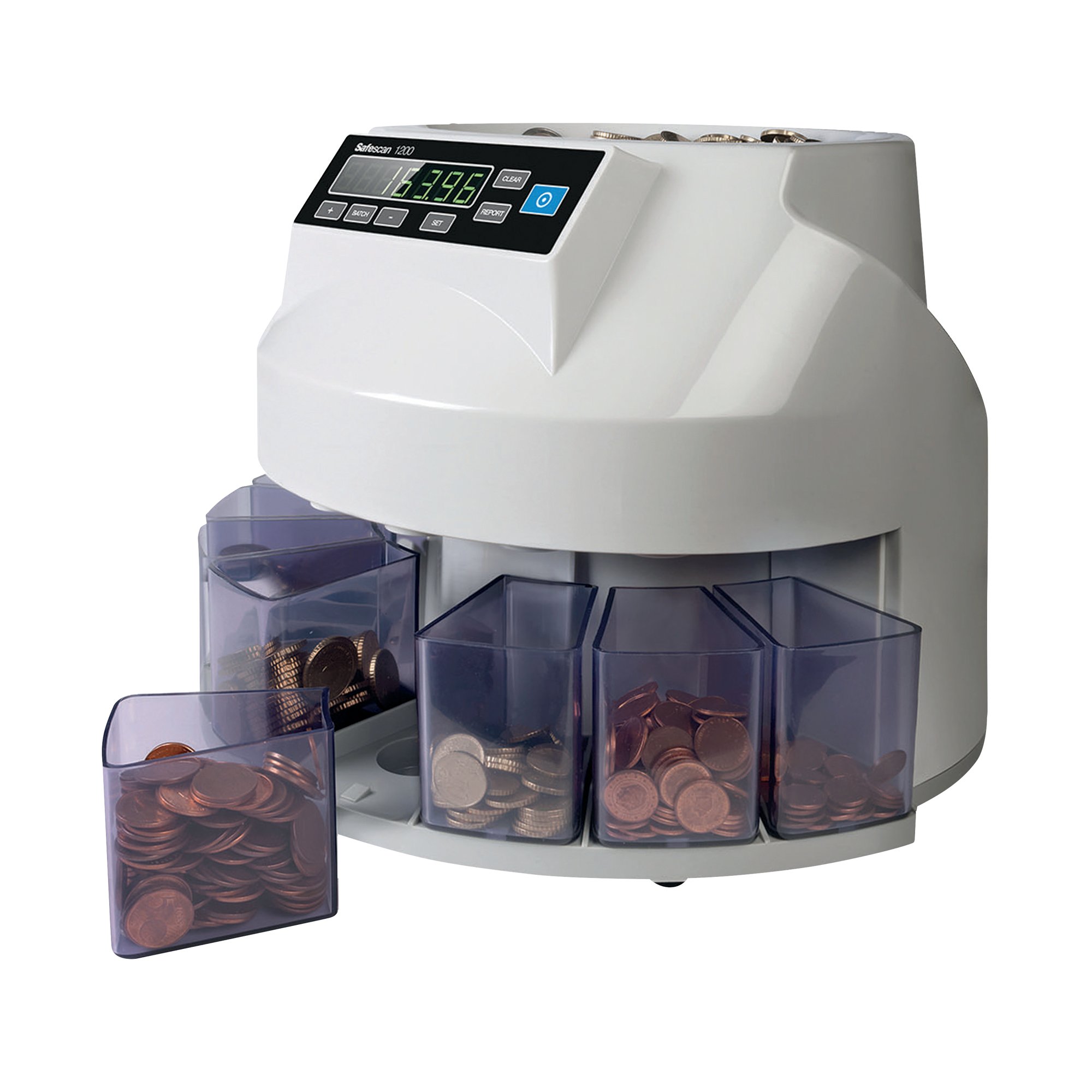 SAFESCAN MIXED COIN COUNTER EURO