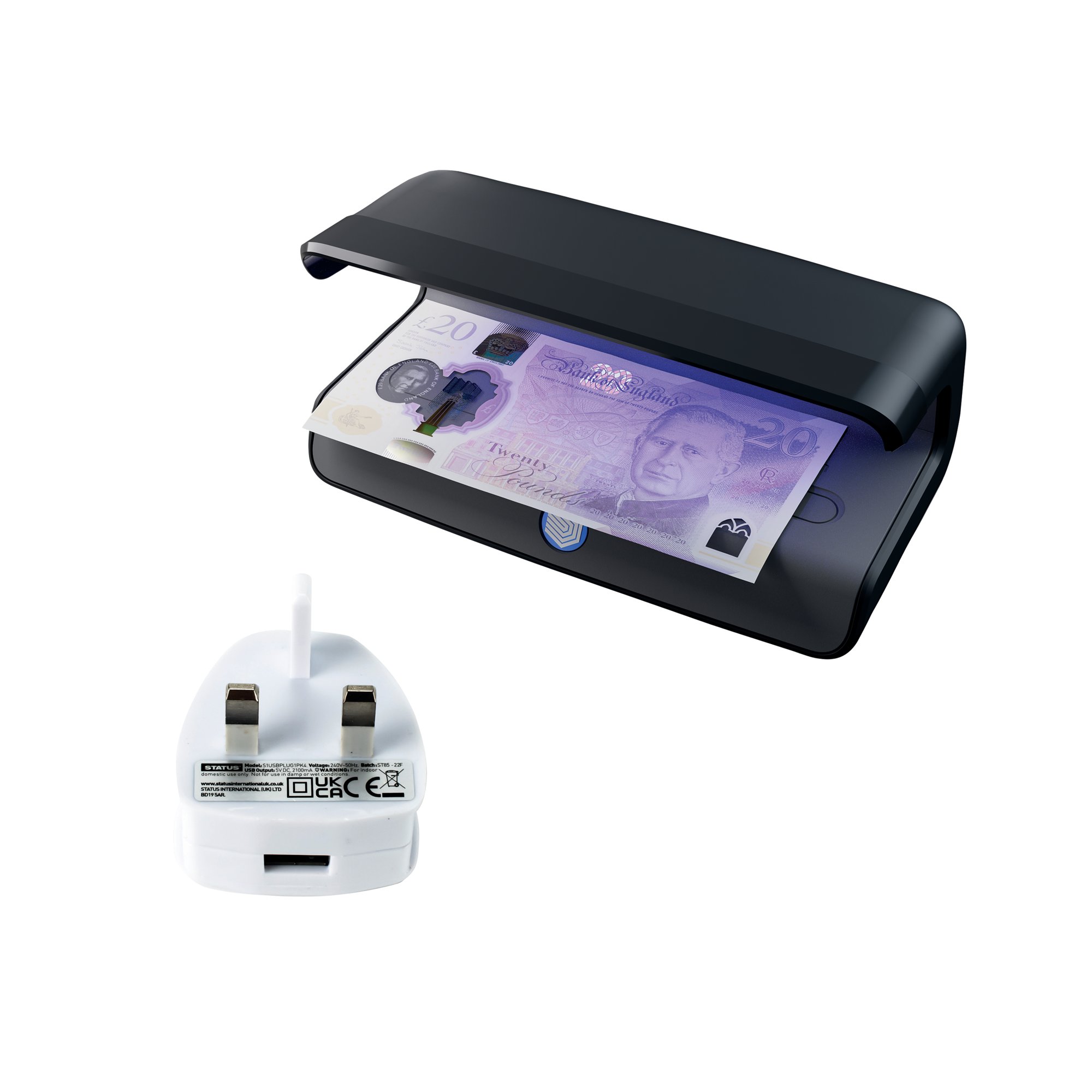 55 CONTERFEIT DETECTOR + PLUG PK2