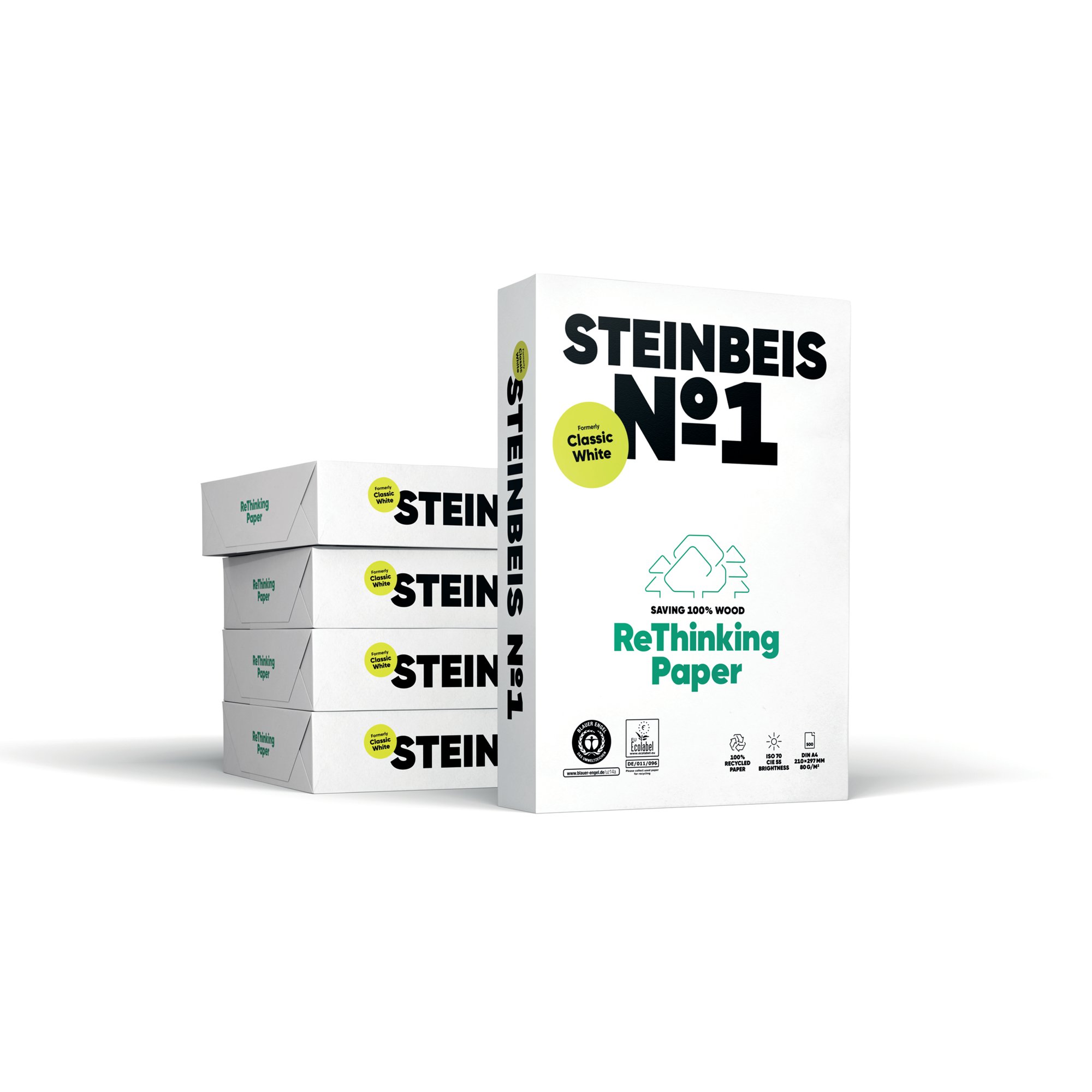 STEINBEIS NO.1 CLASSC WH A4 80G 2500
