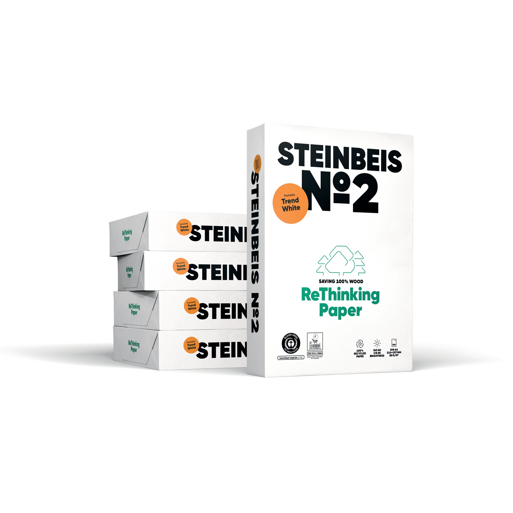 STEINBEIS NO.2 TREND WH A4 80GSM