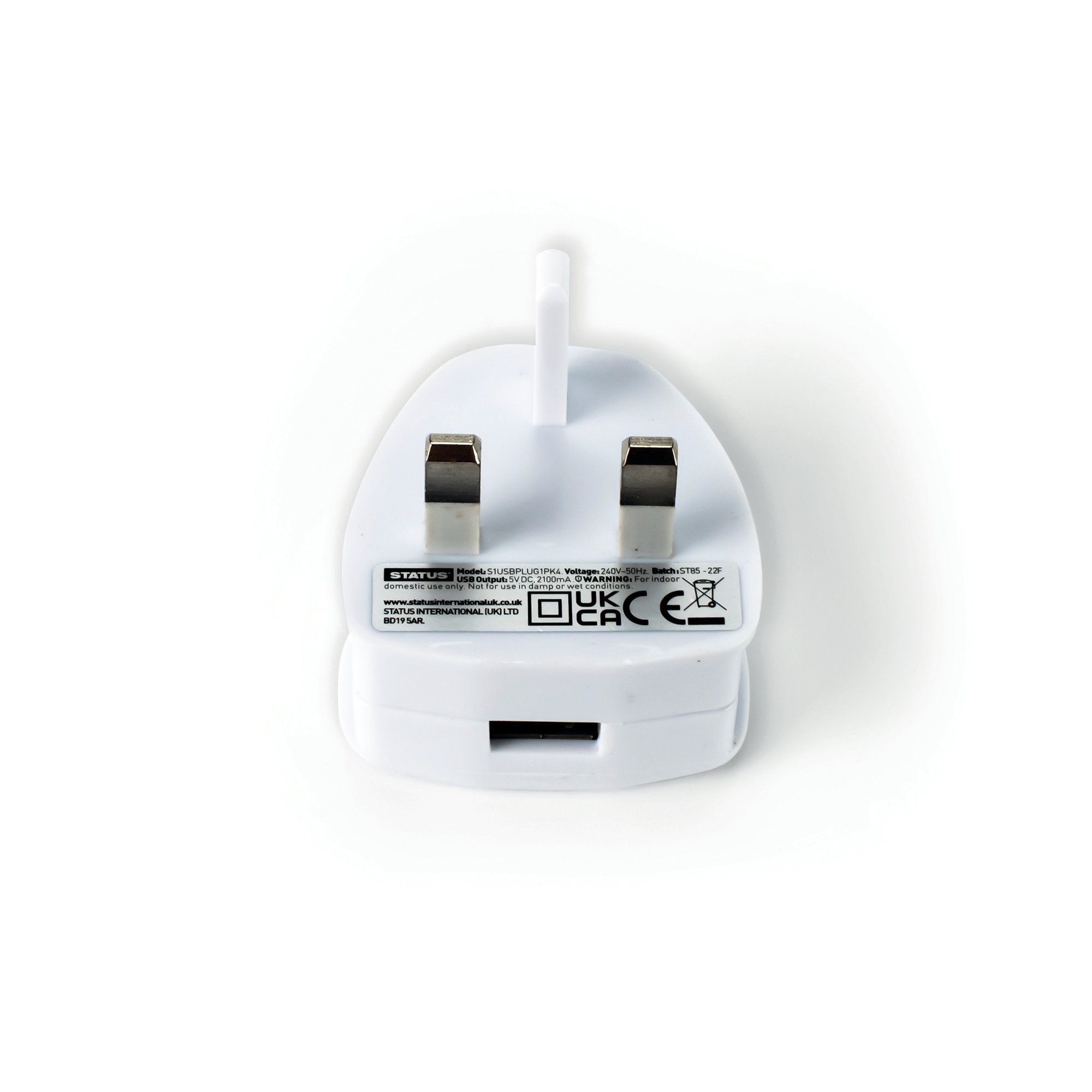 POWER ADAPTER PLUG USB TYPE A