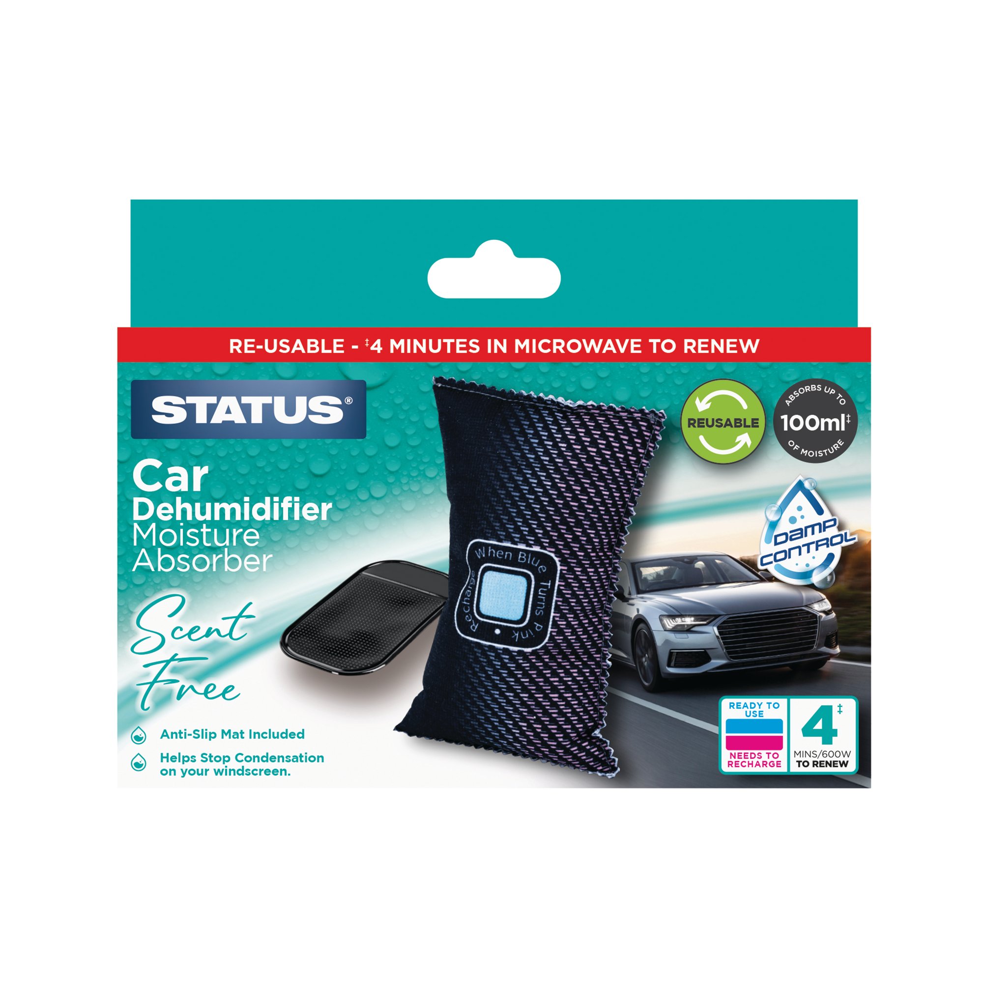 SCENT FREE CAR DEHUMIDIFIER 100ML