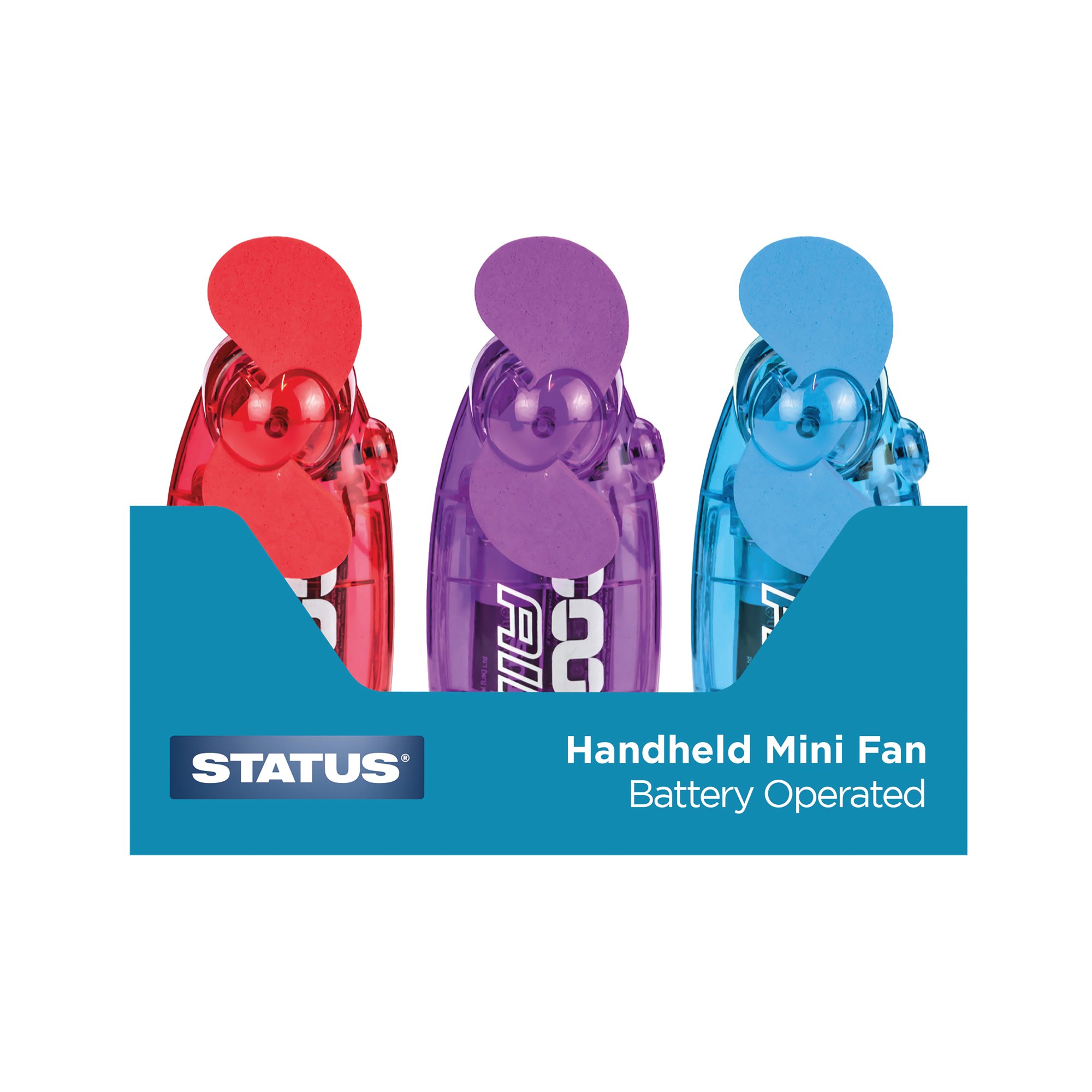 STATUS HANDHELD MINI FAN PK12