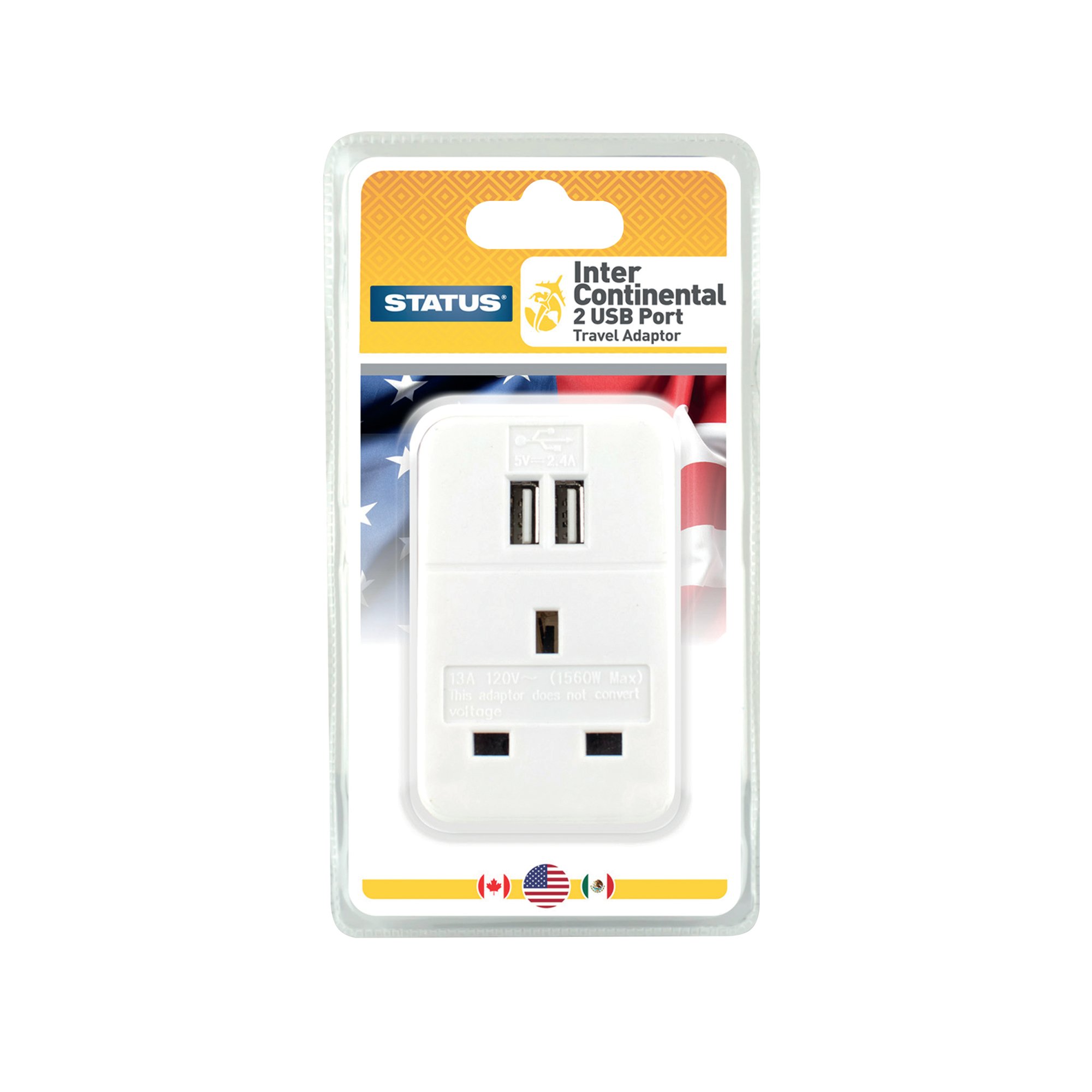 INTERCONTINENTAL USB TRAVEL ADER PK3
