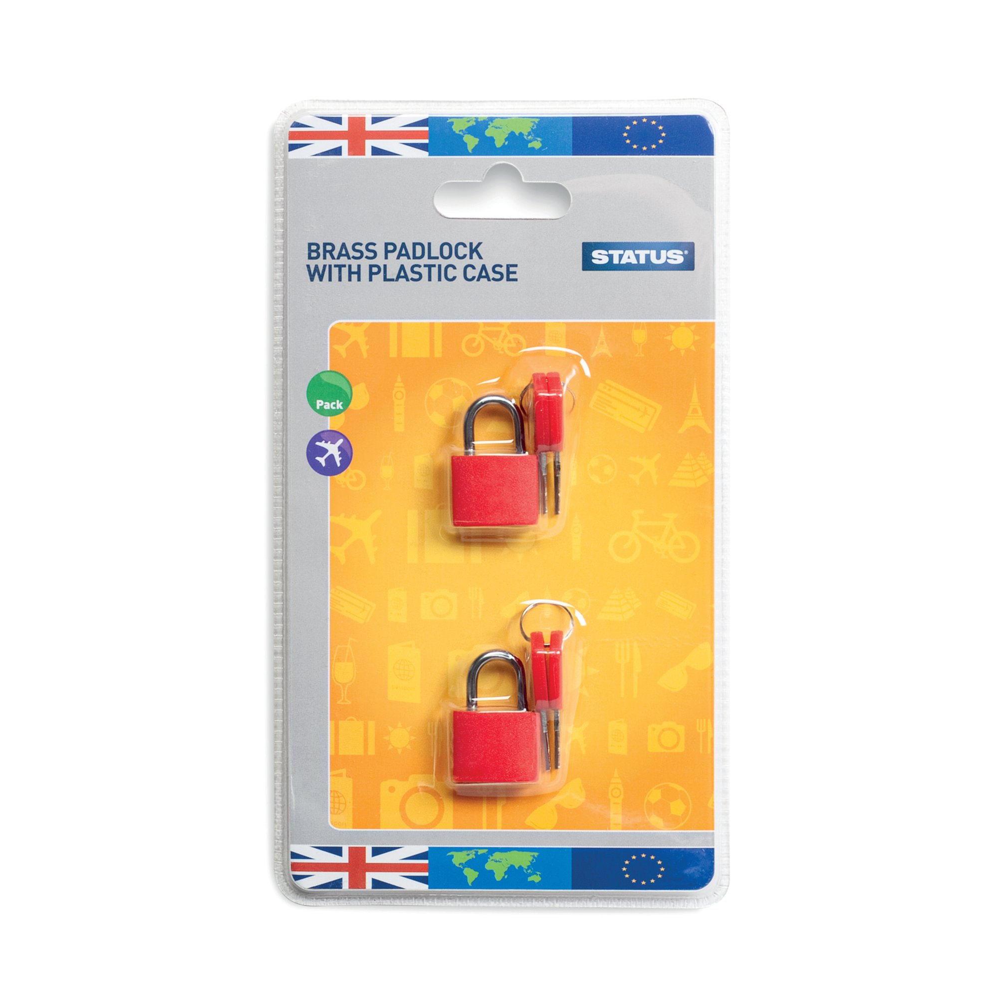 TRAVEL PADLOCK WITH KEY PK5