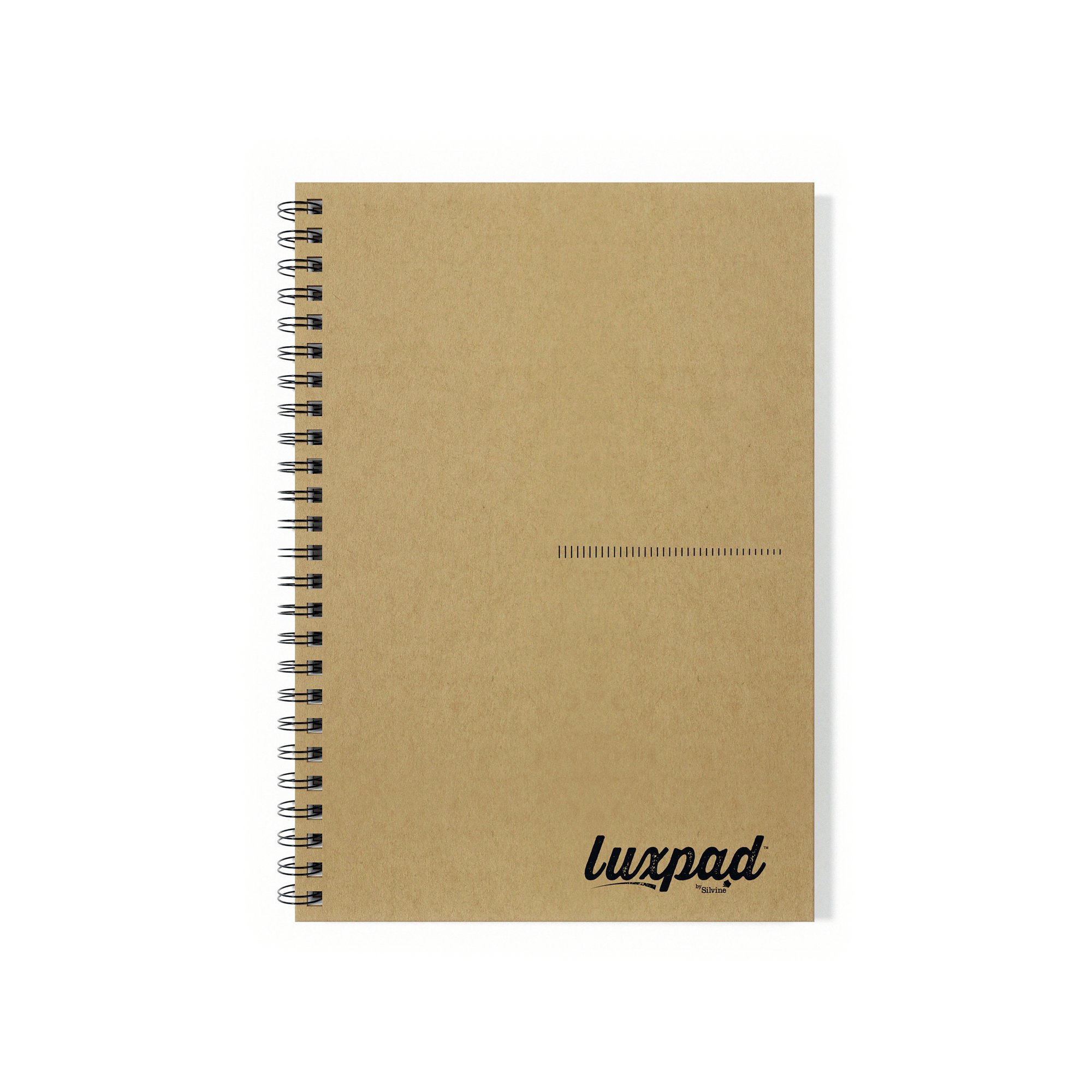 SILVINE LUXPAD RECYC HB N/BK A5 160P