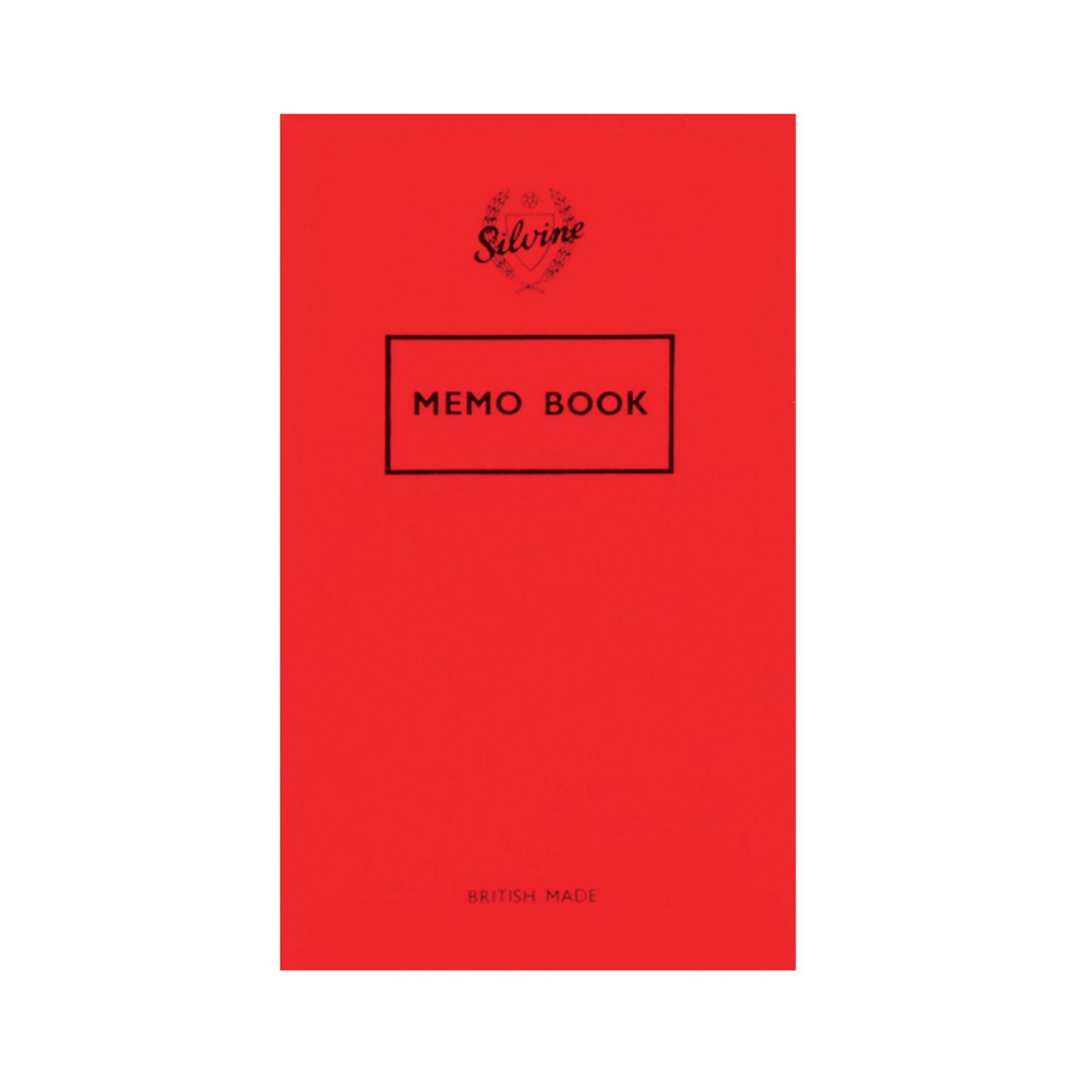 SILVINE MEMO BOOK 159X95MM 36LF PK24