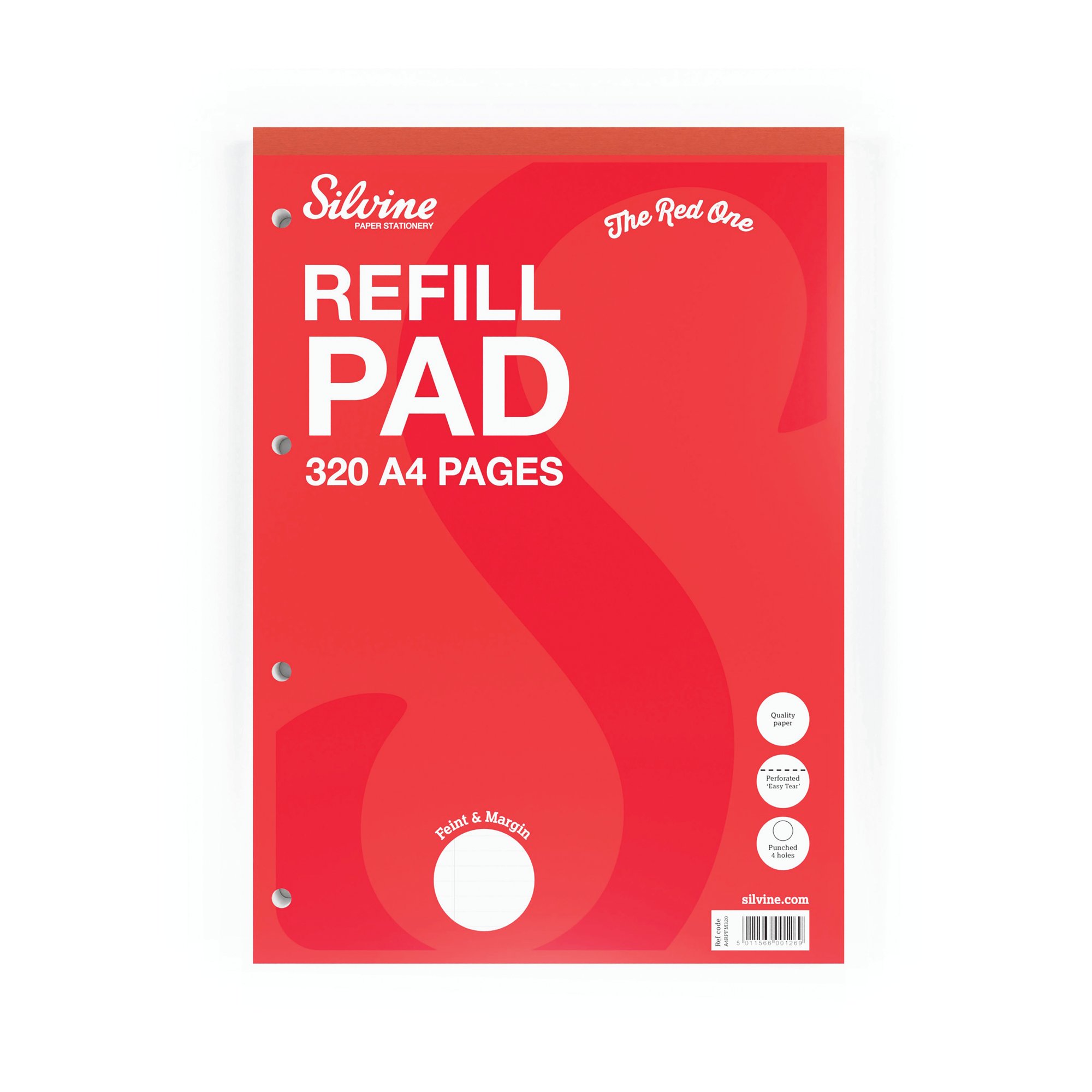 SILVINE REFILL PAD 320P R/M A4 PK3