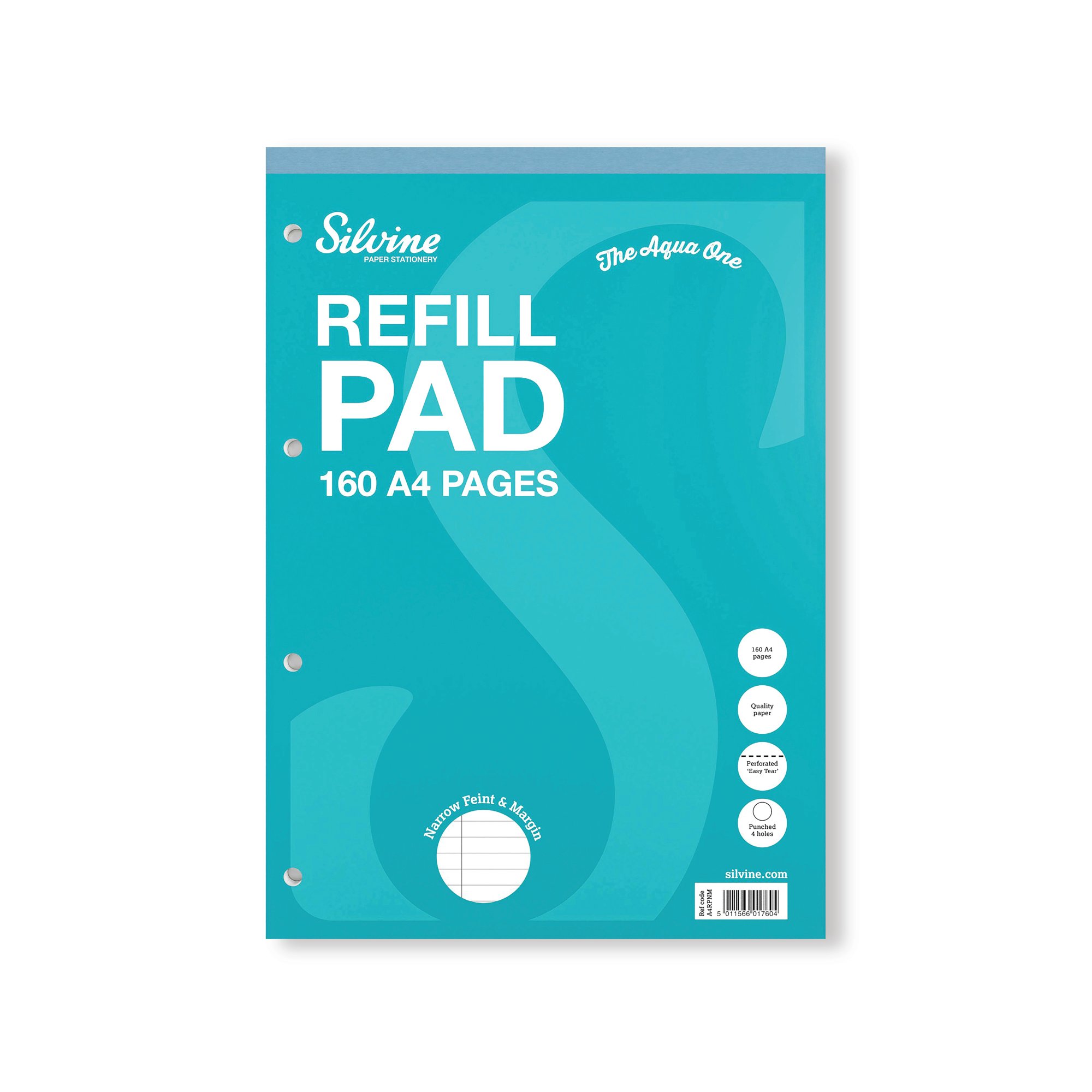 SILVINE NARROW RLD REFILL PAD A4 PK6