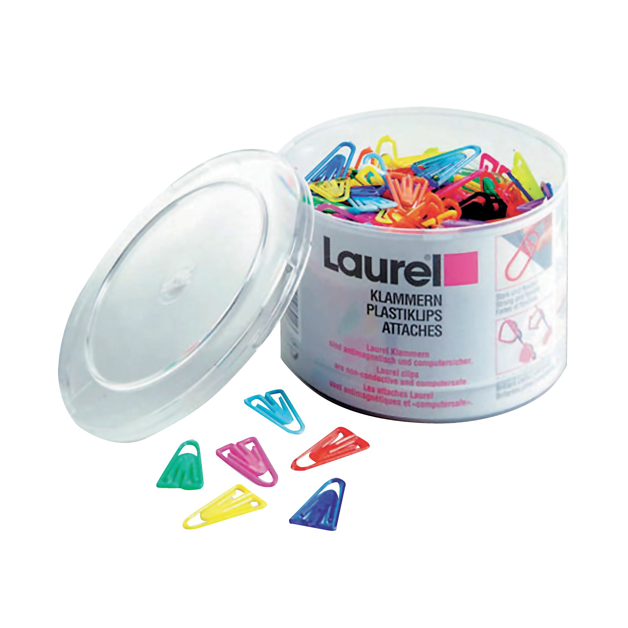 LAUREL PAPERCLIP PLASTIC 35MM PK200