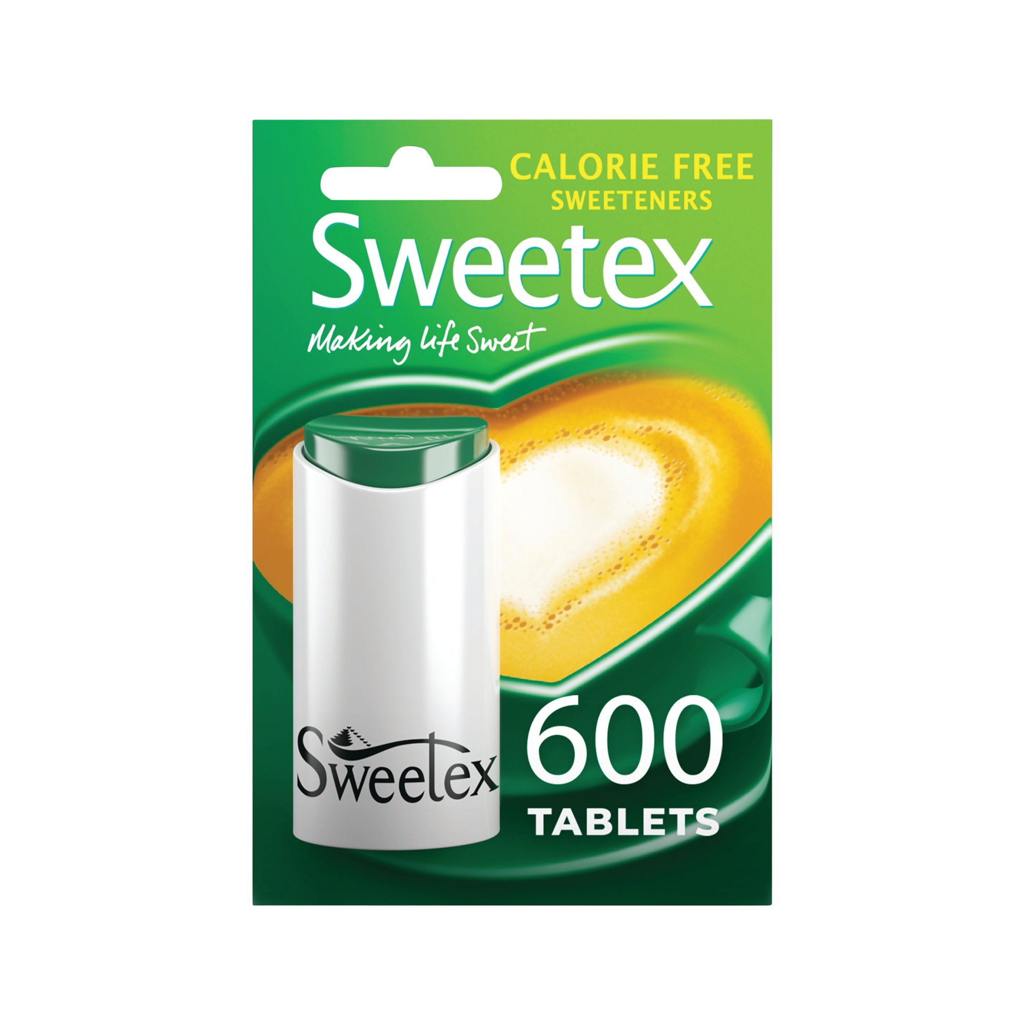 SWEETEX SWEETENERS 600 TABLETS PK12
