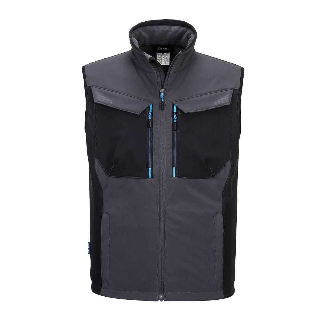 WX3 SOFTSHELL GILET 3L METAL GREY L