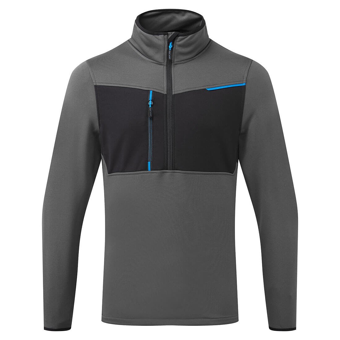 WX3 HALF ZIP TECH FLEECE METAL GRY L