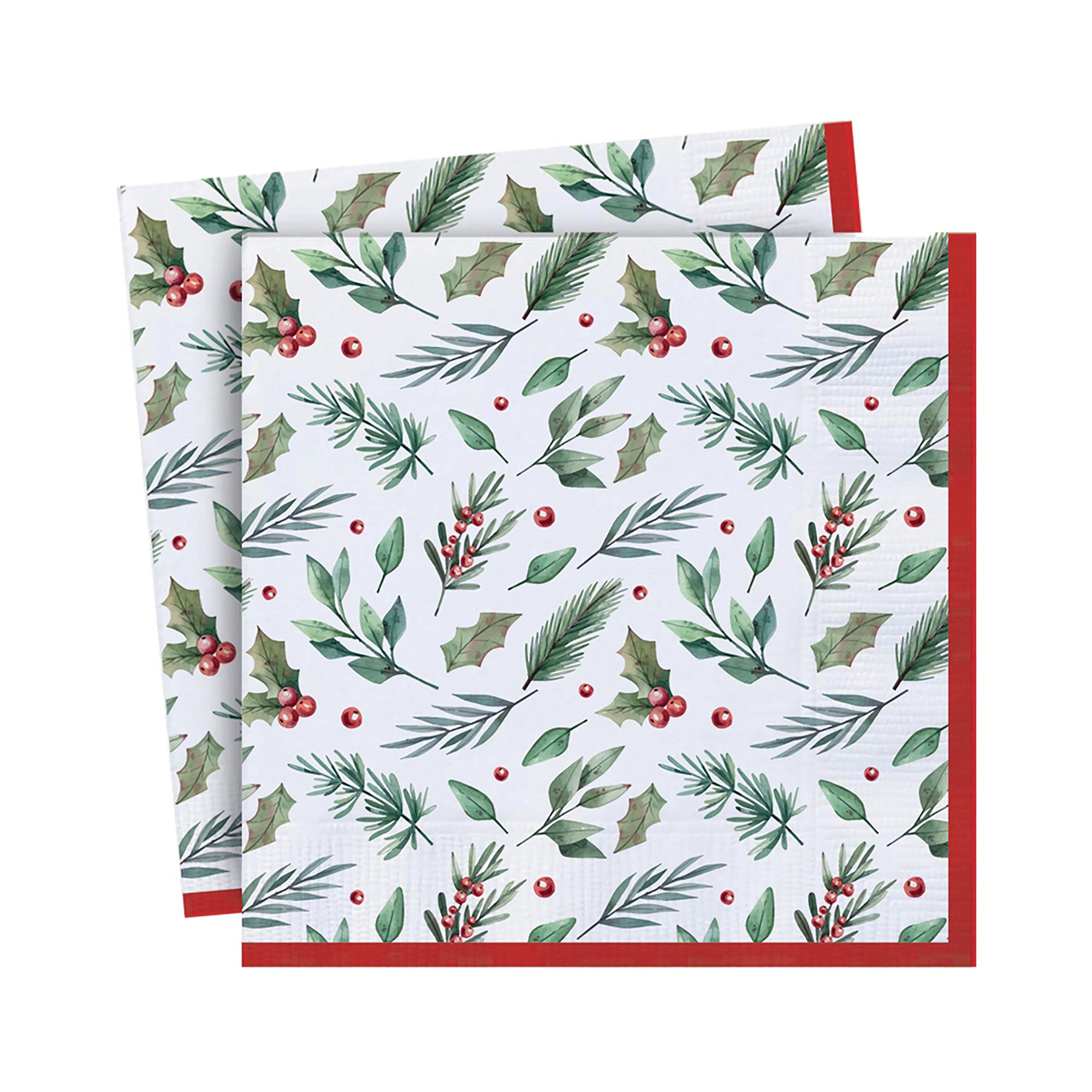 TRAD XMAS PARTY NAPKINS X20 PK12