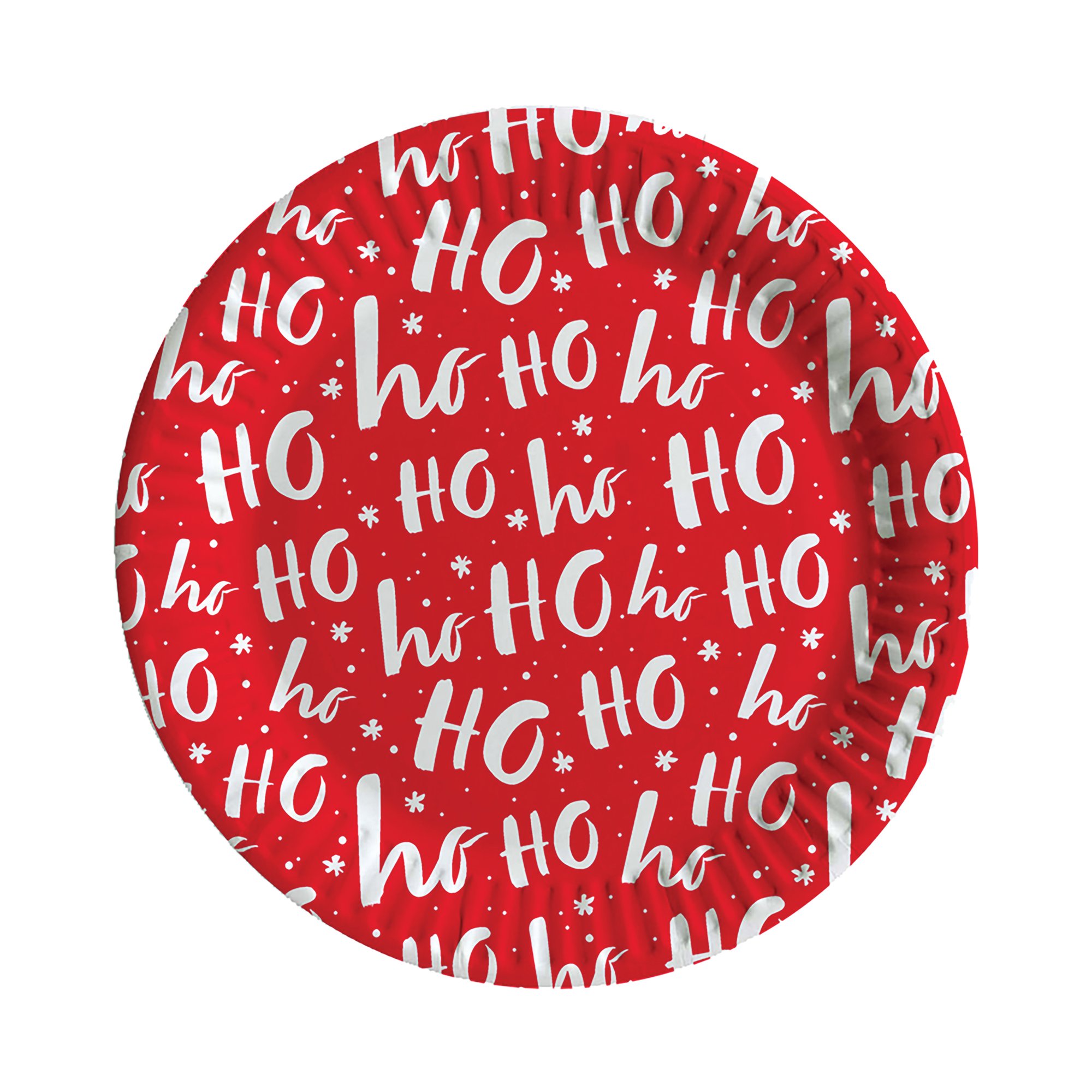 CONTEMP XMAS PARTY PPR PLATE X6 PK12