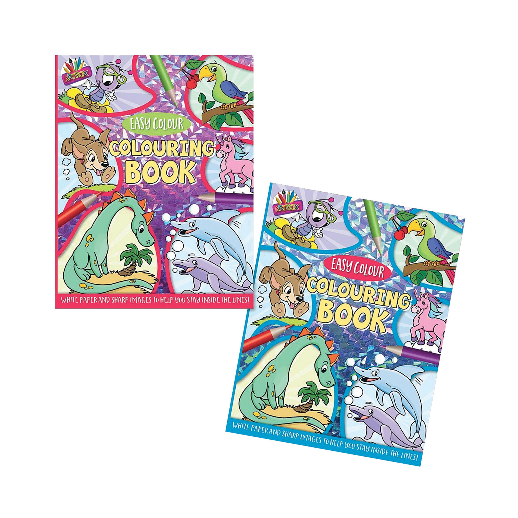 ARTBOX COLOURING BOOK 80GSM PK12